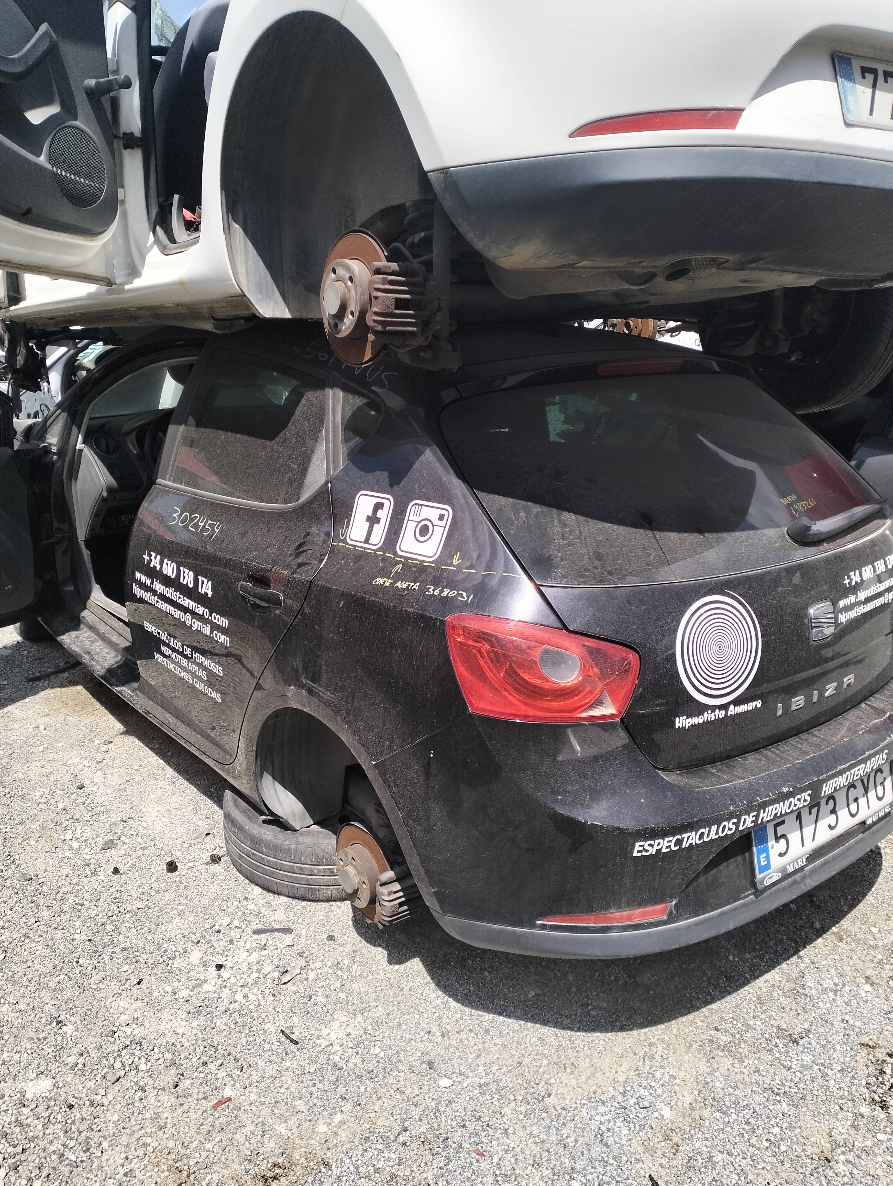 Mando elevalunas delantero izquierdo seat ibiza berlina (6j5)(06.2008->)