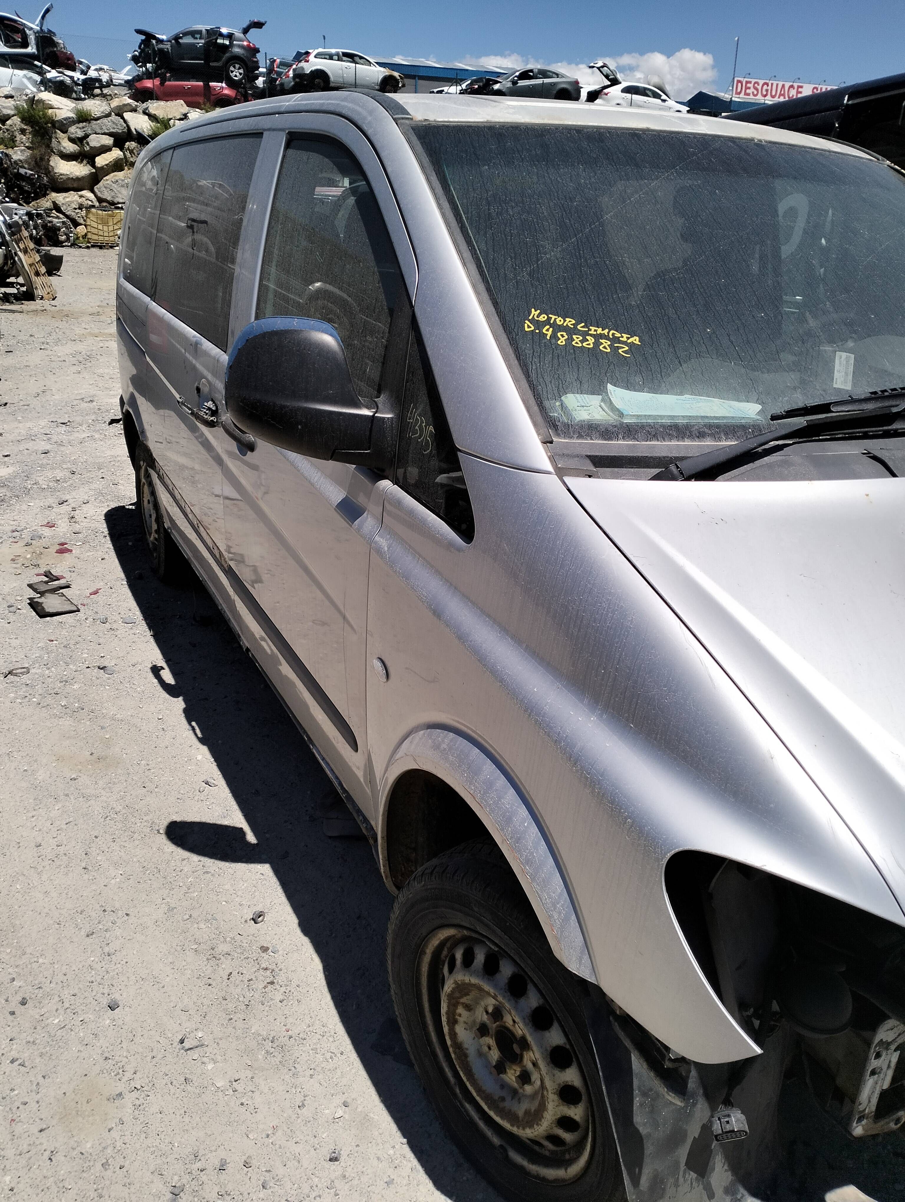 Brazo limpia delantero derecho mercedes-benz vito furgón (639)(06.2003->)