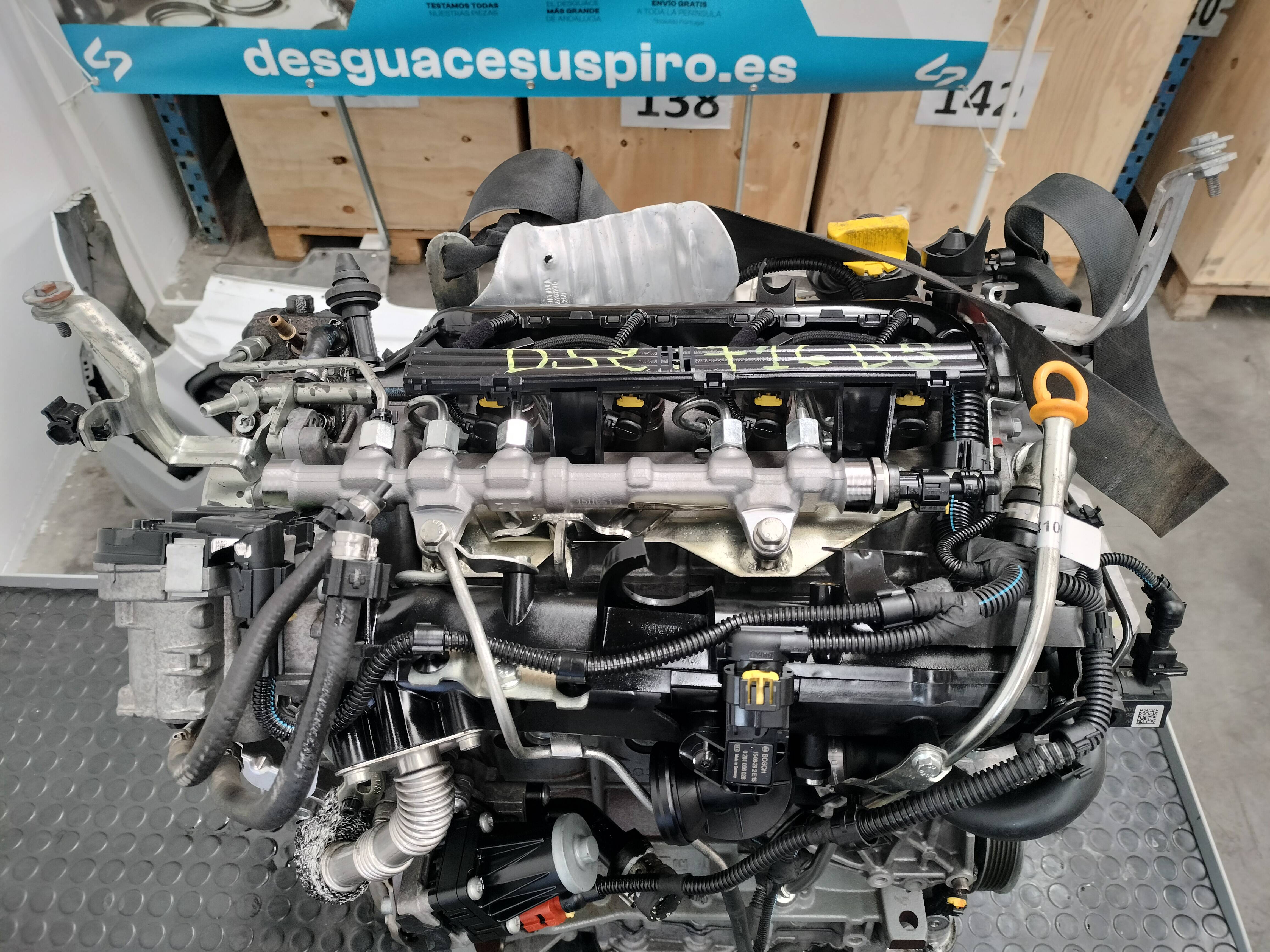 Motor completo fiat 500l (330)(2012->)