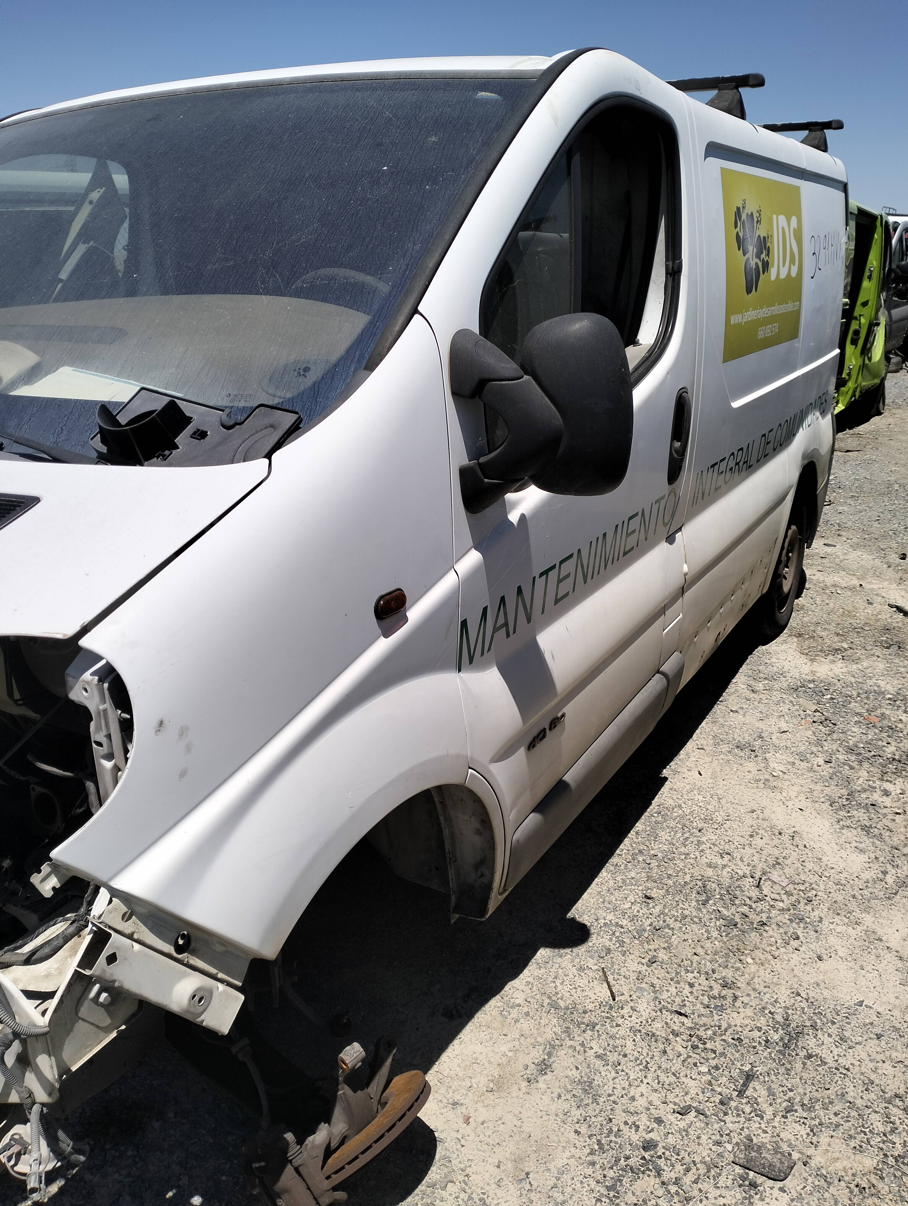 Amortiguador delantero izquierdo renault trafic ii furgón (04.2001->)