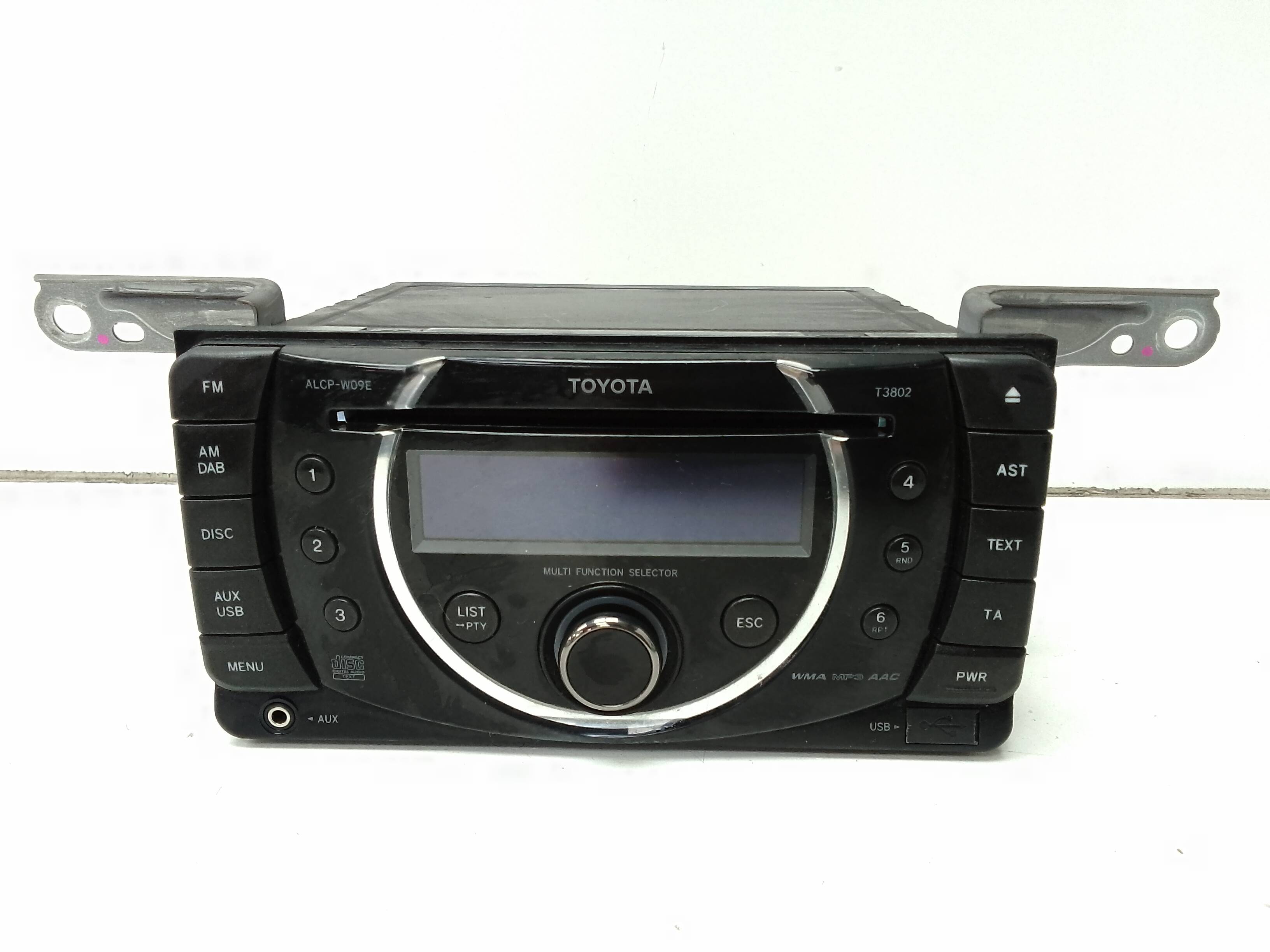 Mando audio/radio cd toyota prius (zvw30)(2009->)