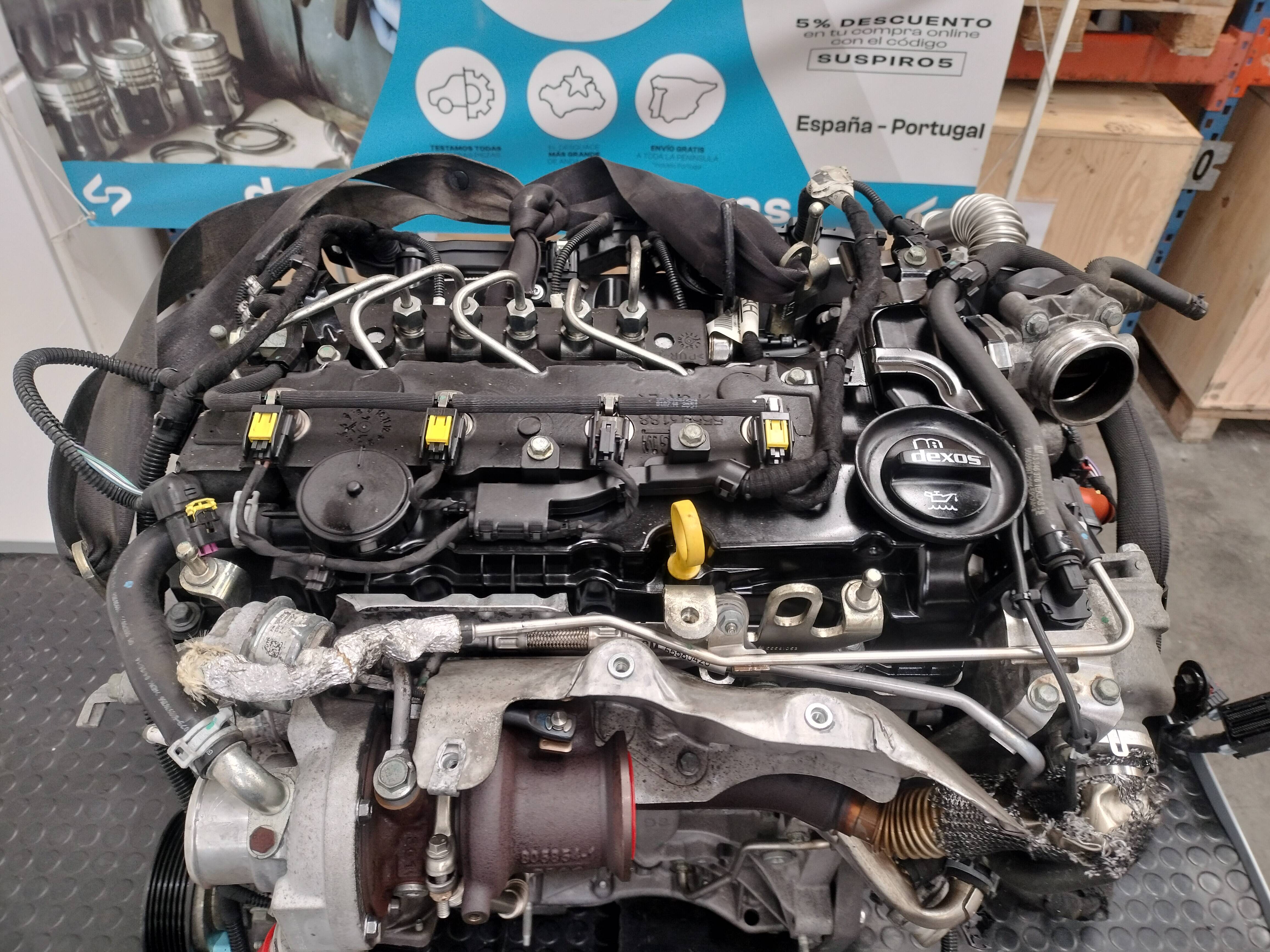 Motor completo opel astra j berlina 5p (12.2009->)