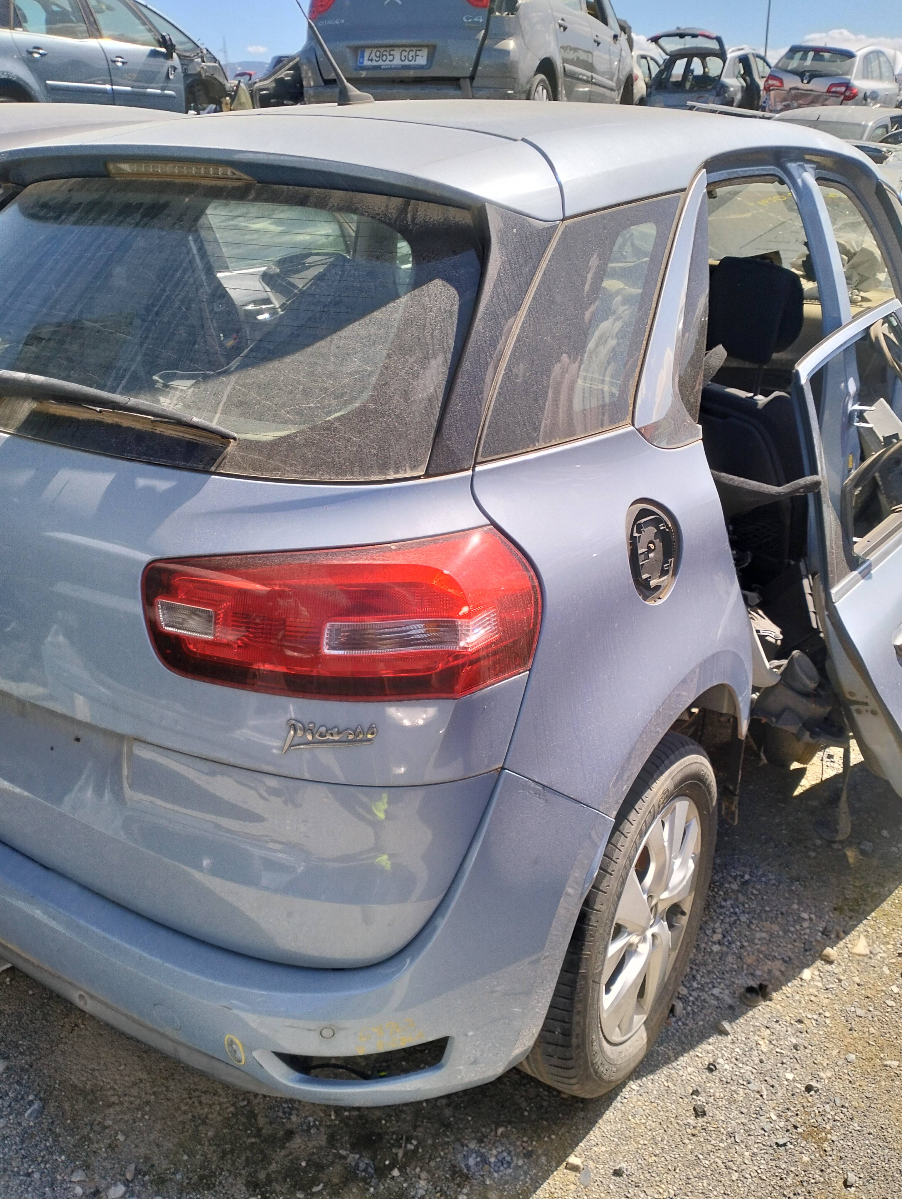 Paragolpes trasero citroen c4 picasso/spacetourer (05.2013->)