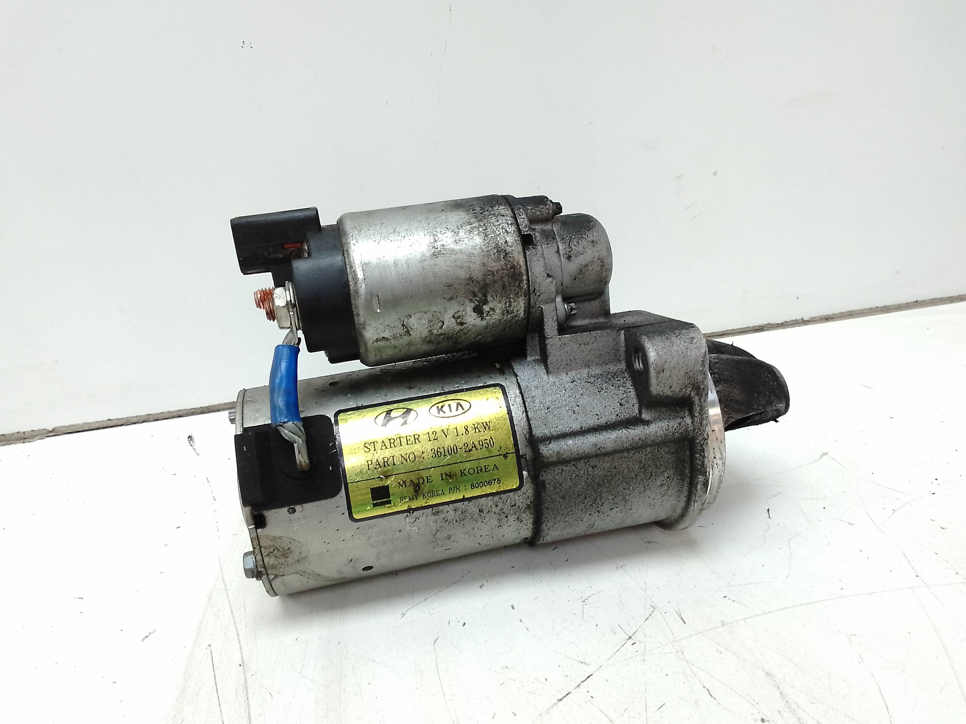 Motor arranque kia carens (rp)(2013->)