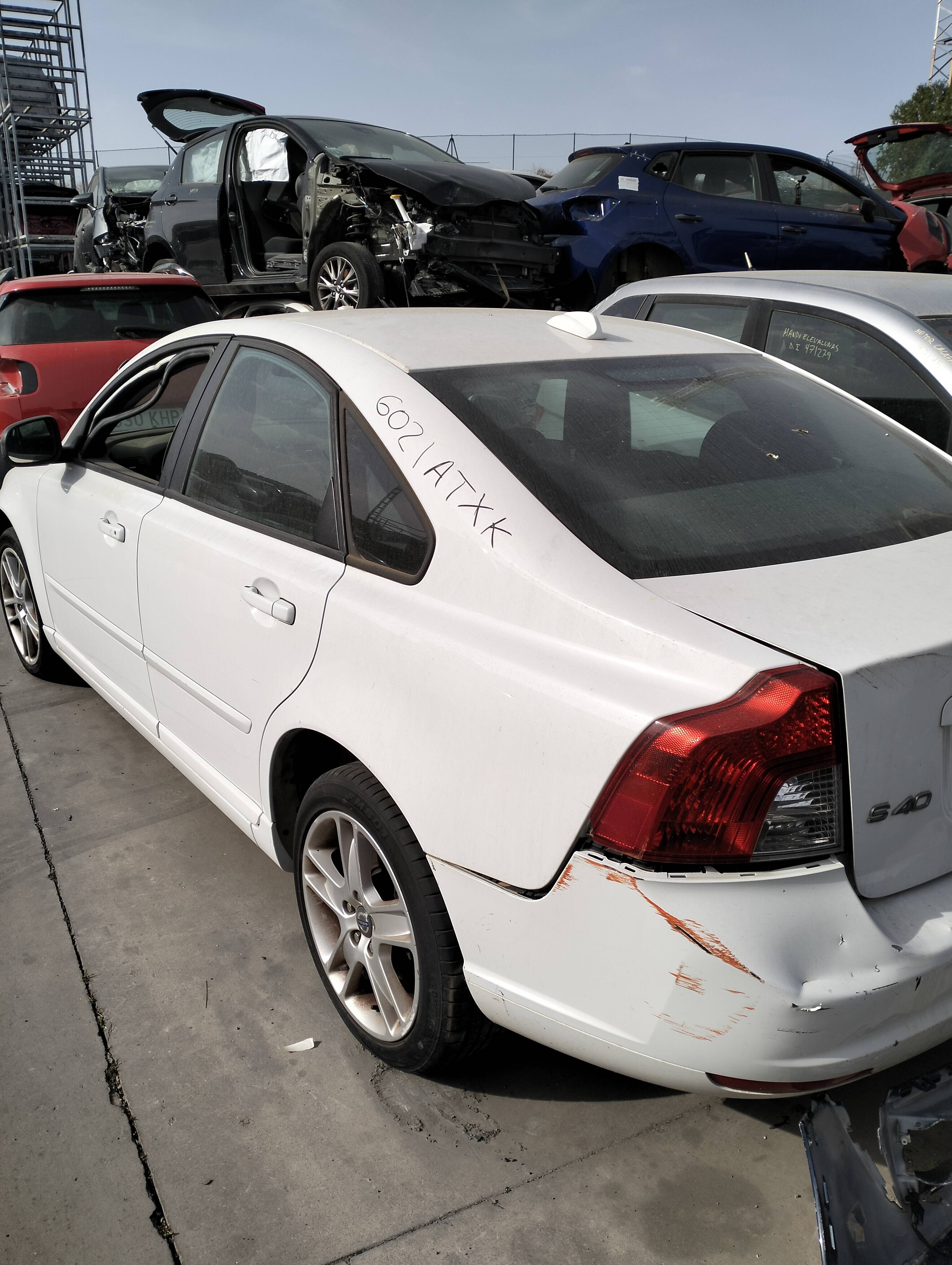 Guarnecido puerta trasera derecha volvo s40 berlina (2003->)