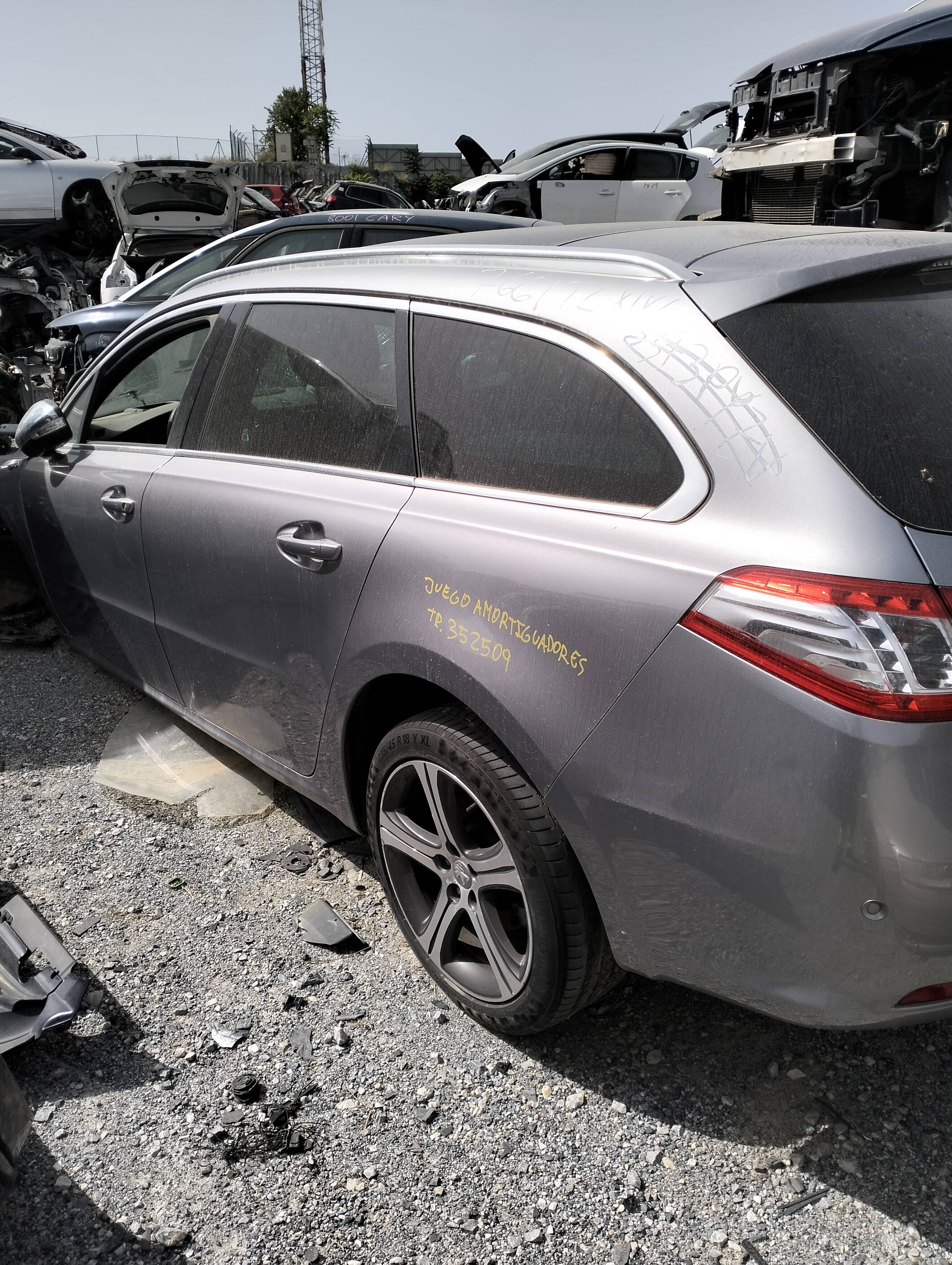 Puerta trasera izquierda peugeot 508 sw (10.2010->)