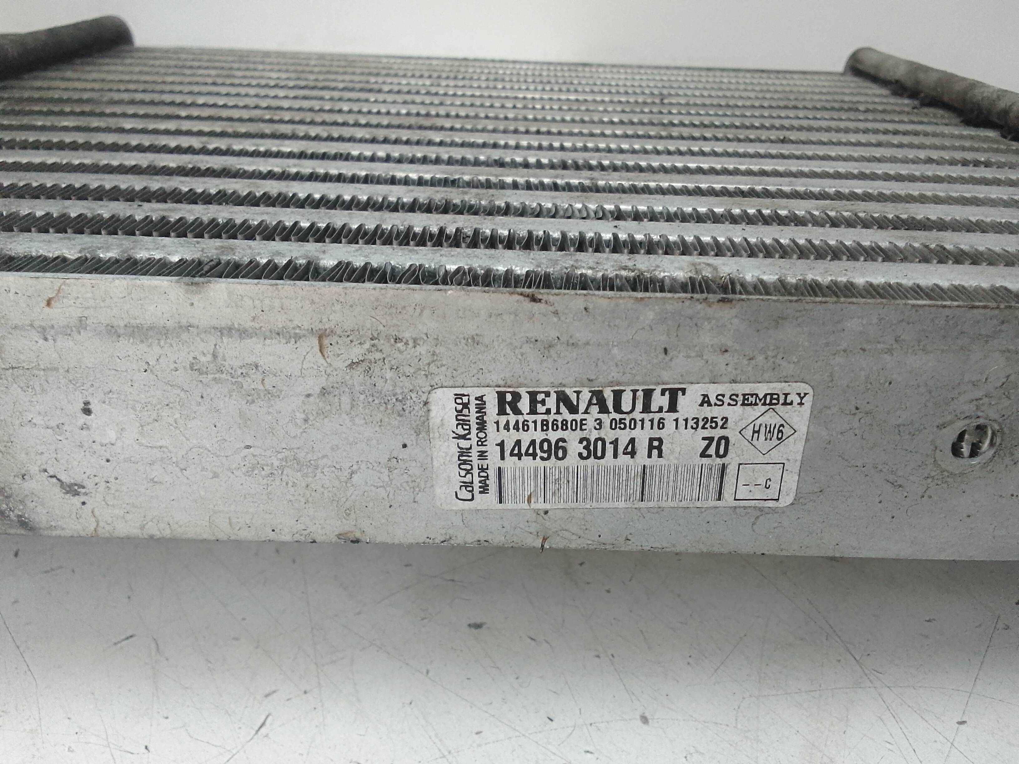 Intercooler renault captur i (2013->)