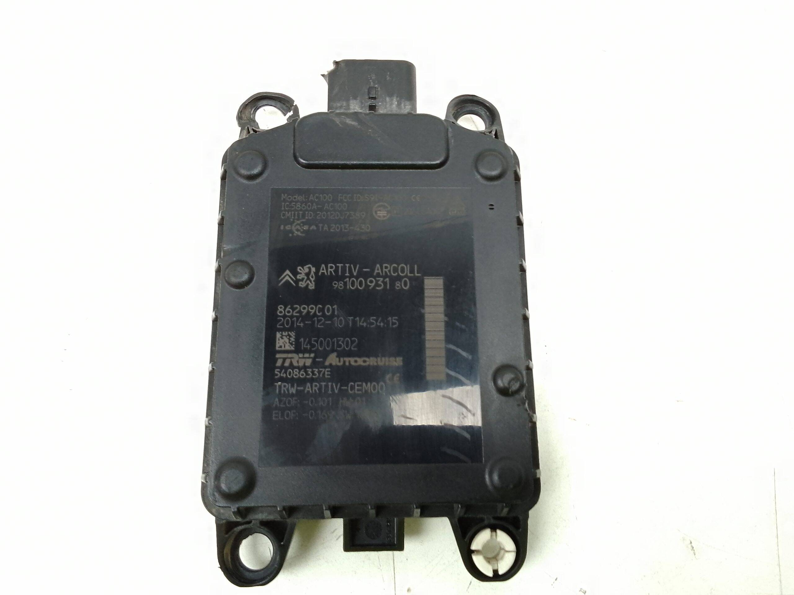 Sensor de radar delantero citroen c4 berlina (08.2010->)