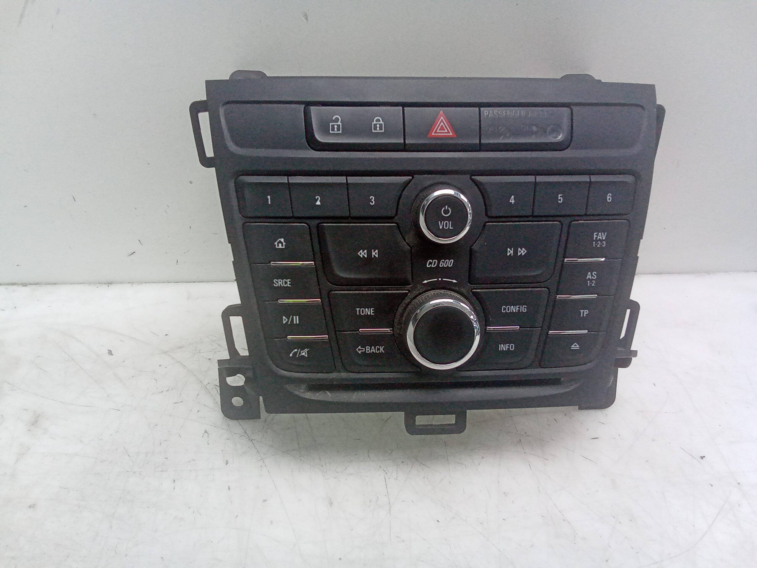 Mando audio opel zafira c tourer (09.2011->)