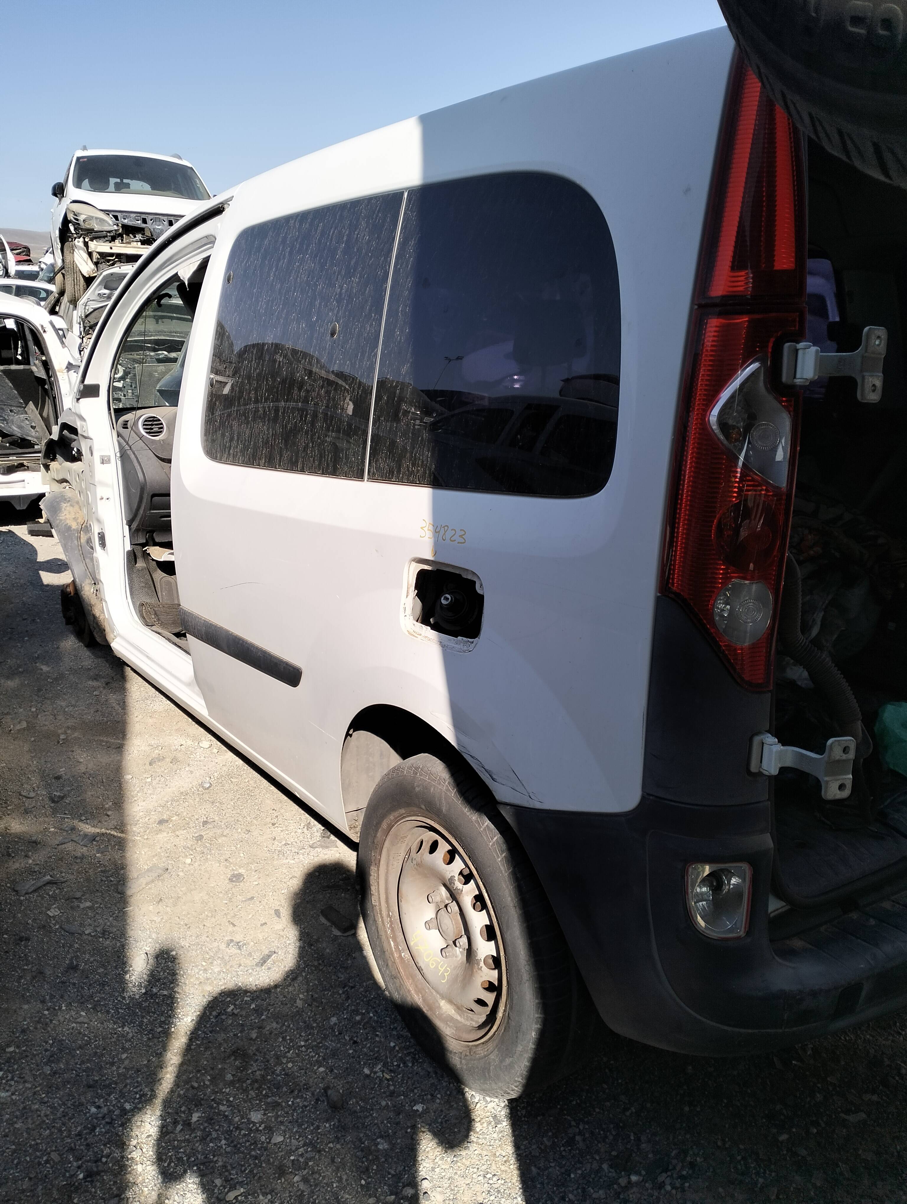 Luna custodia trasera izquierda renault kangoo ii (f/kw0)(2008->)