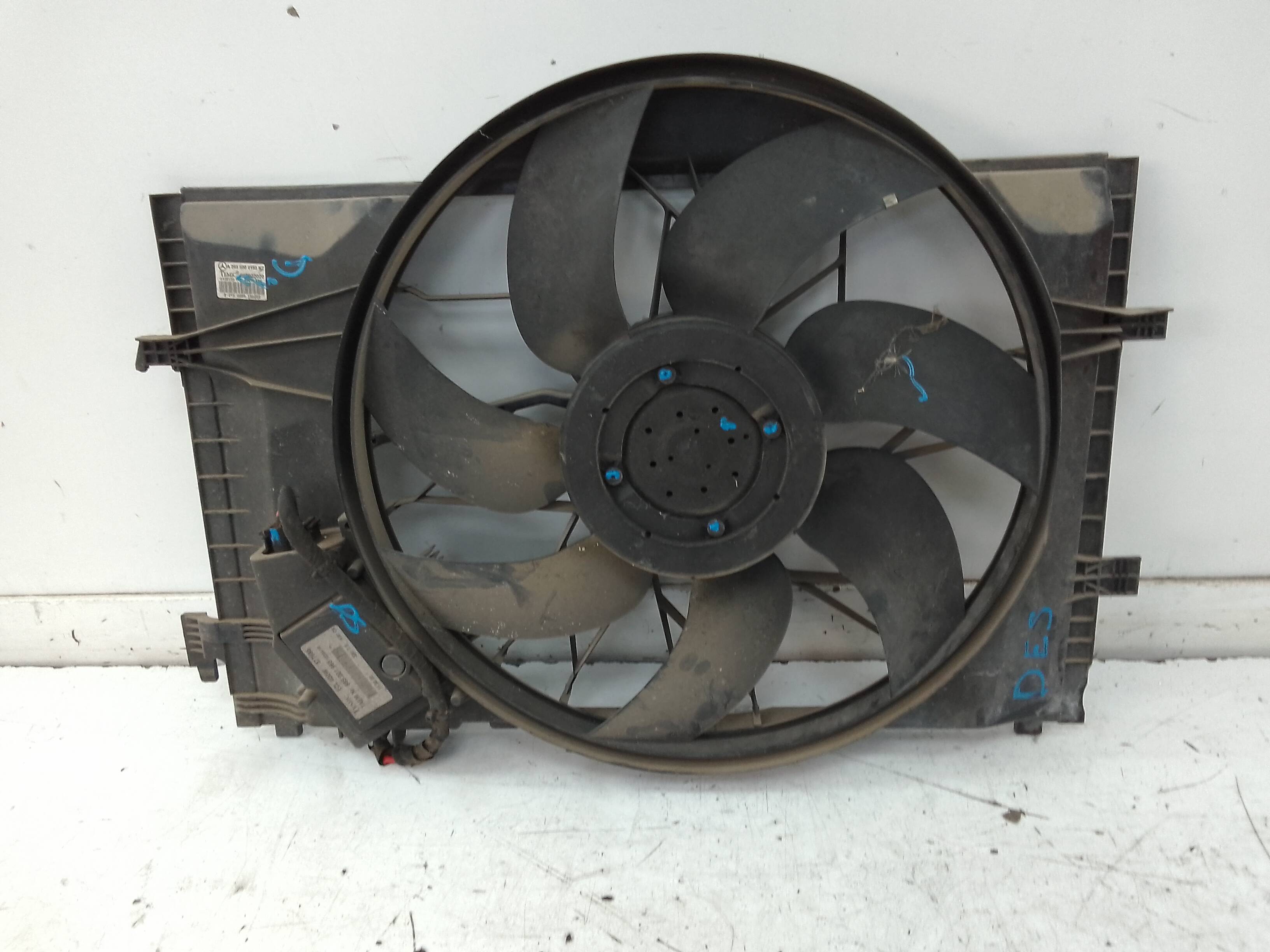 Electroventilador mercedes-benz clase c (bm 203) berlina (02.2000->)