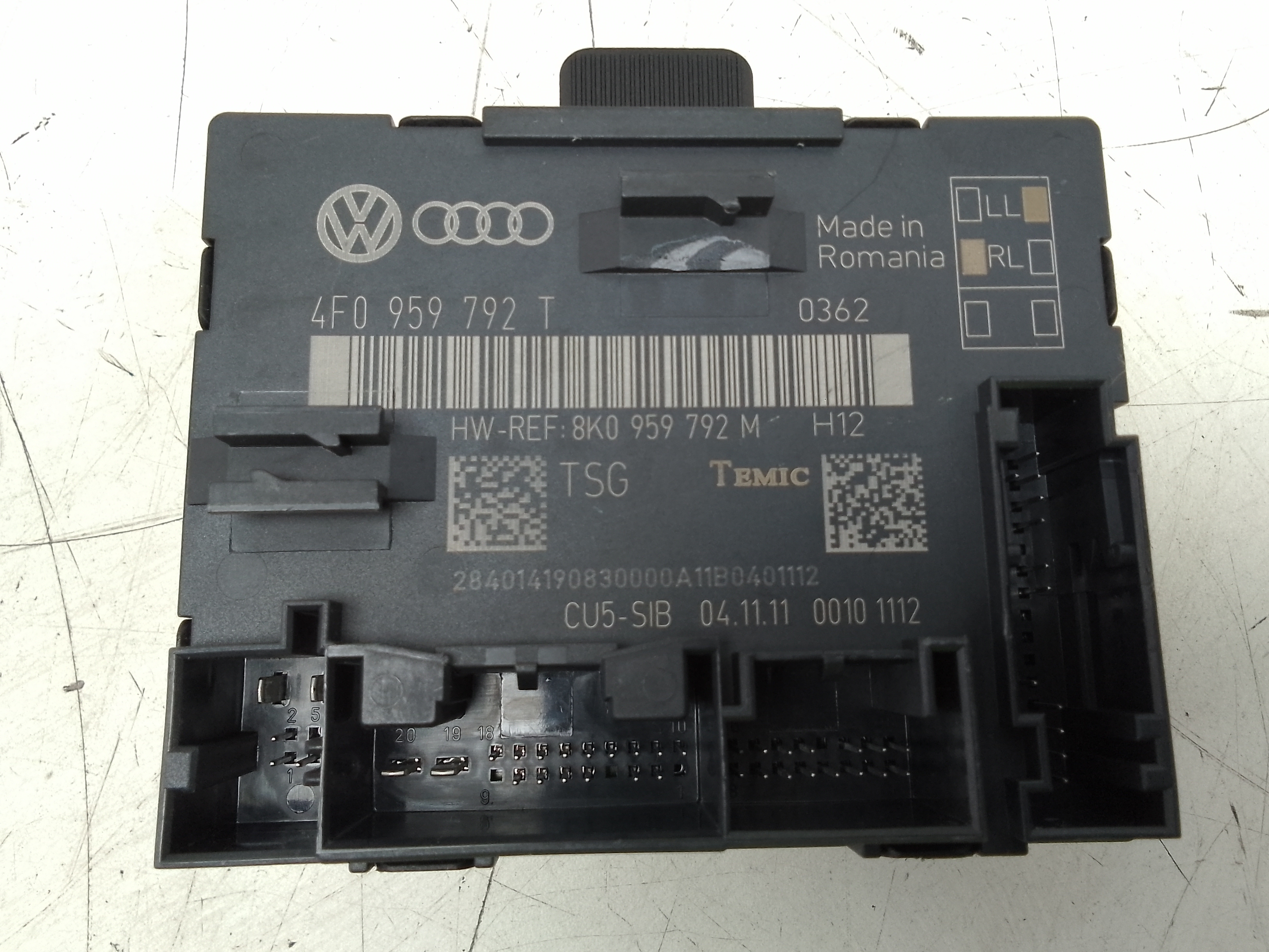 Modulo electronico audi q7 (4l)(07.2006->)