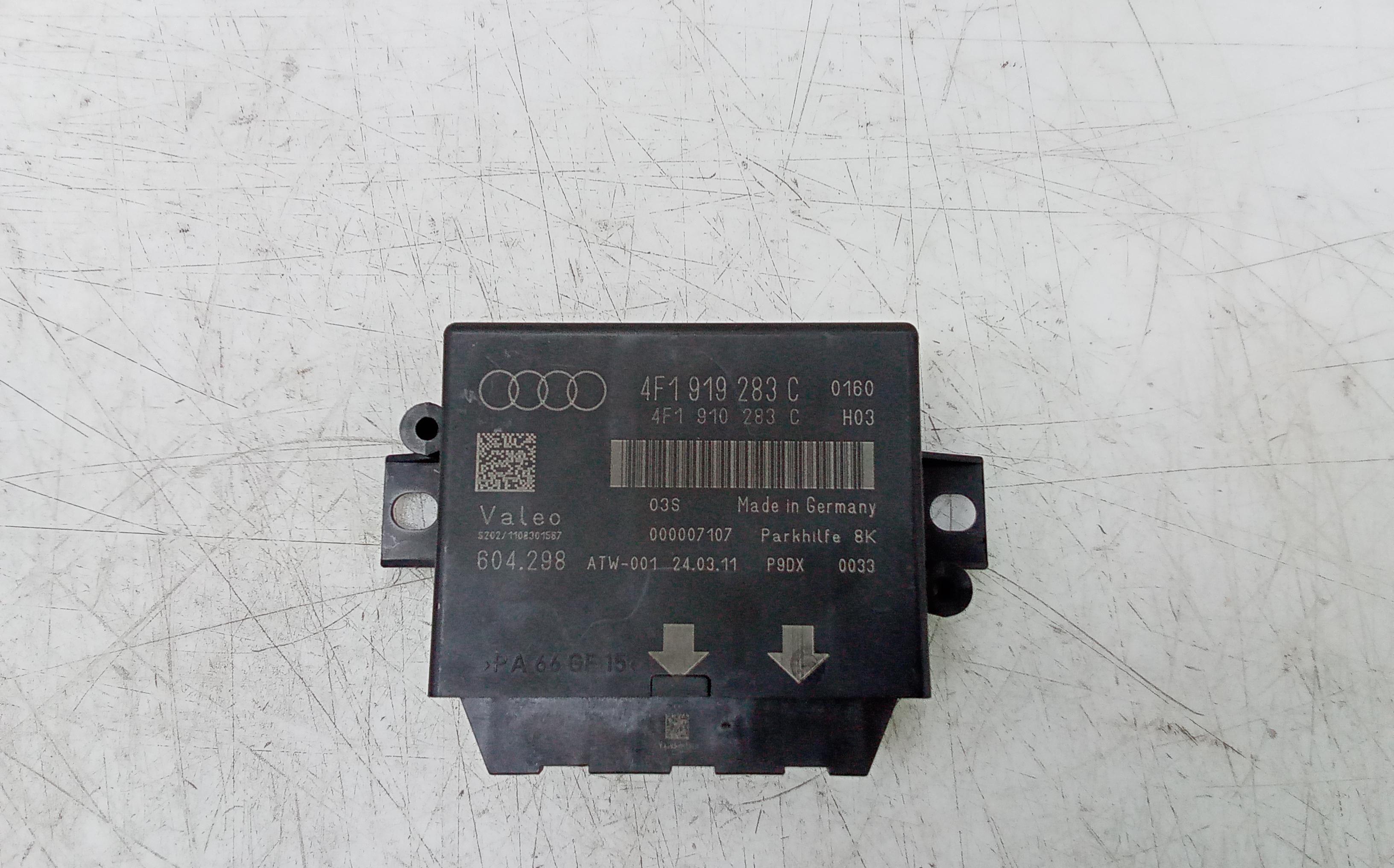 Centralita sensor aparcamiento audi q7 (4l)(07.2006->)