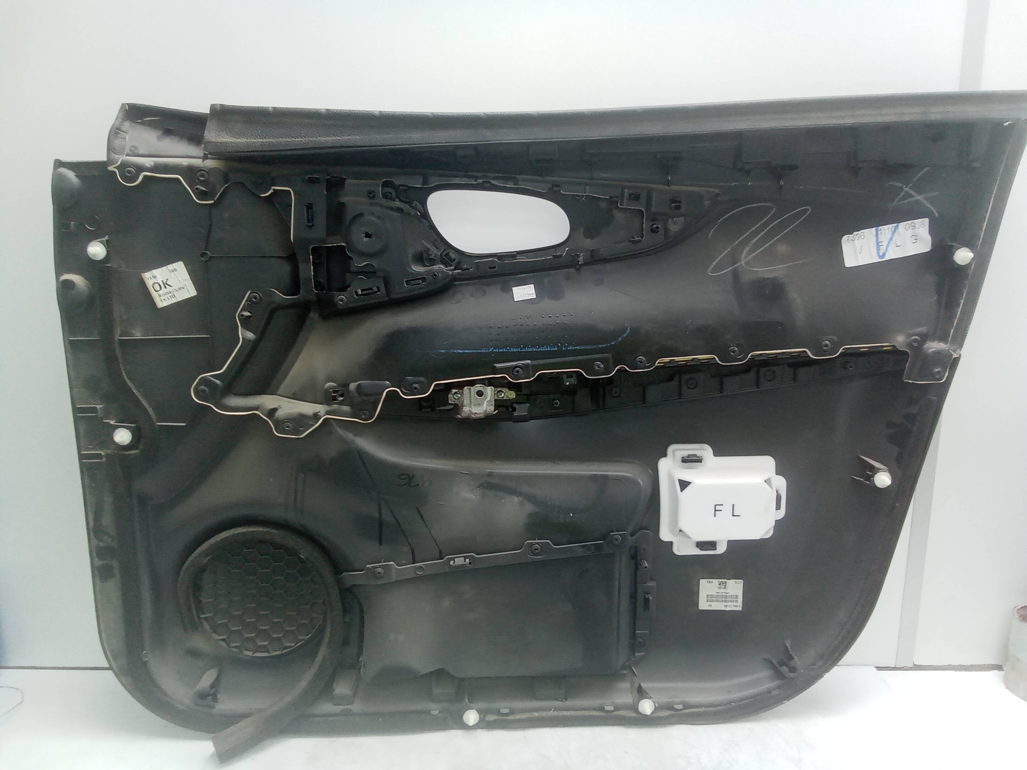 Guarnecido puerta delantera izquierda nissan qashqai ii (j11e)(2013->)