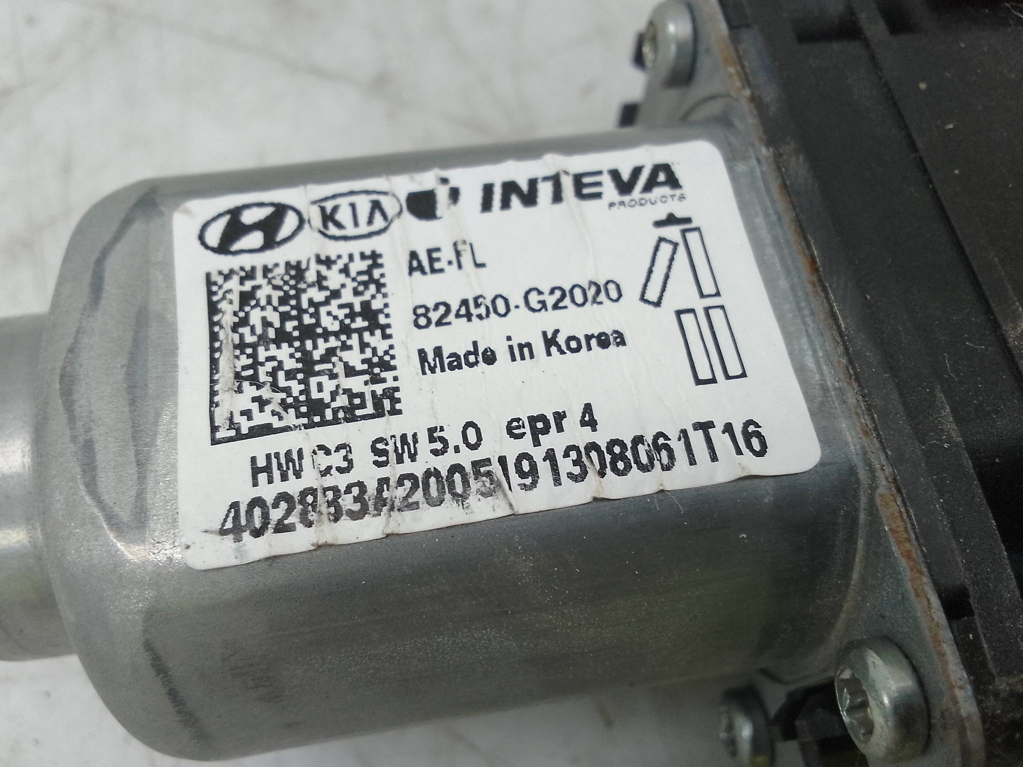 Motor elevalunas delantero izquierdo hyundai ioniq (2016->)