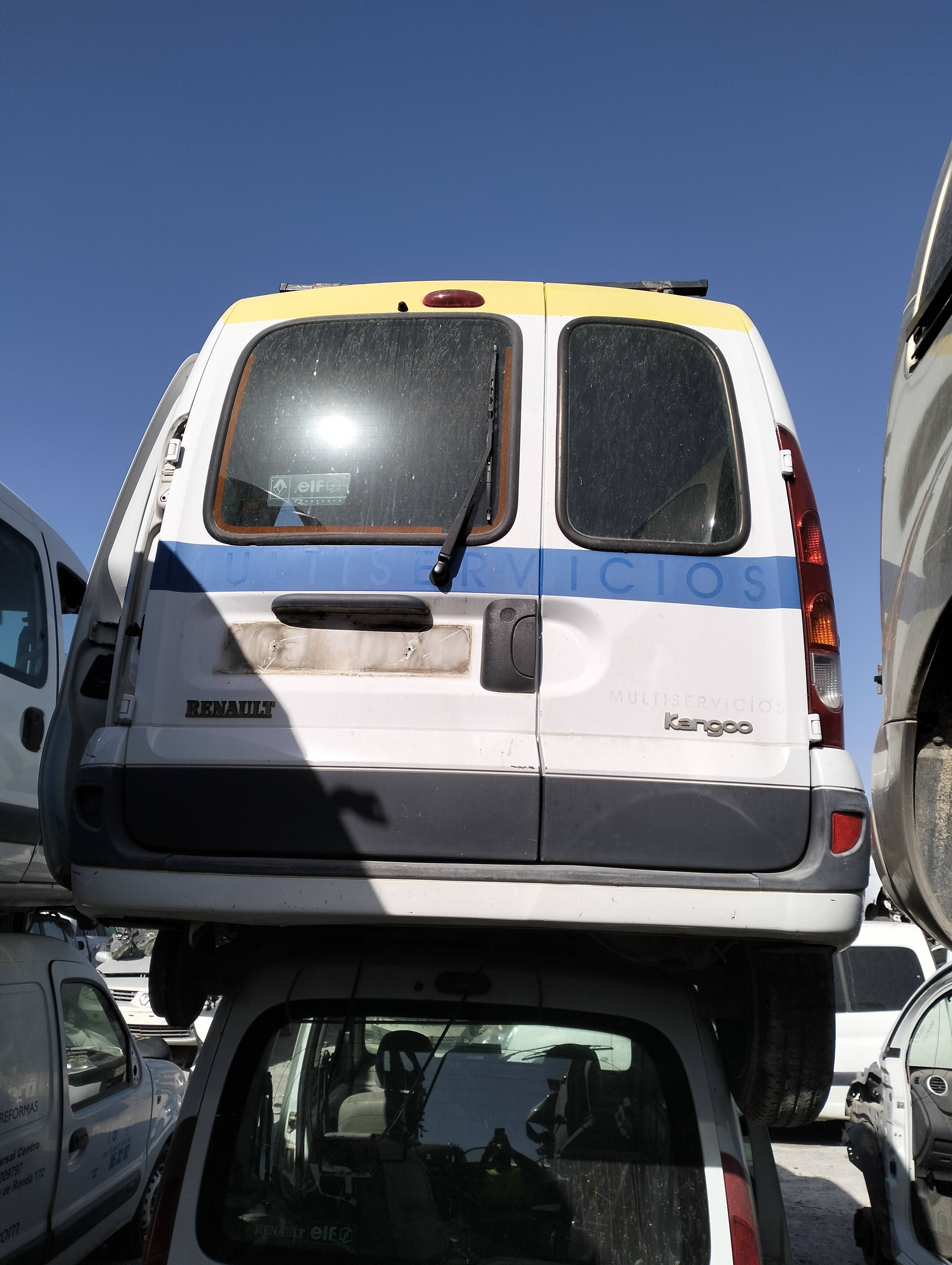 Puerta trasera carga izquierda renault kangoo i (f/kc0)(2003->)