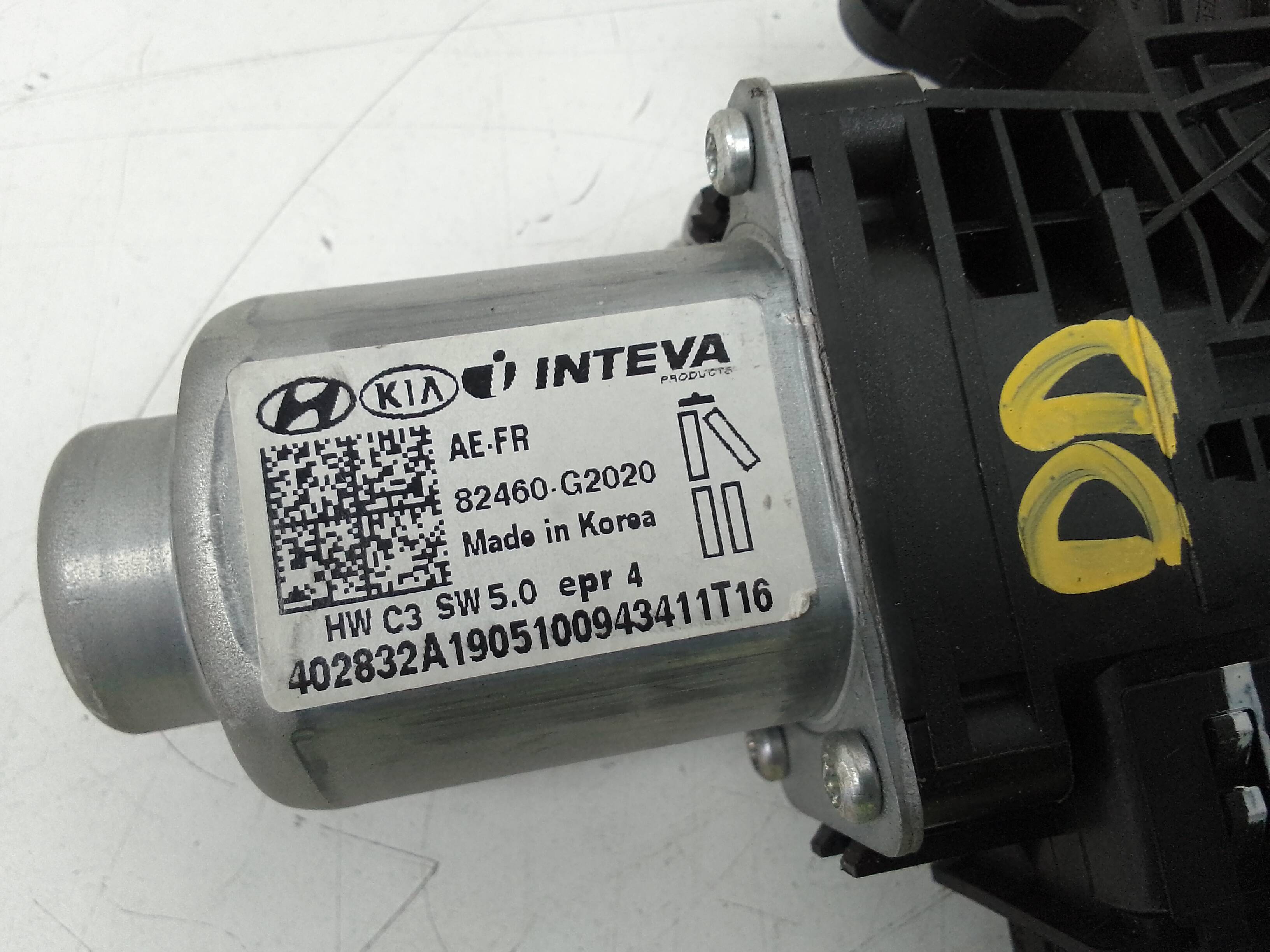 Motor elevalunas delantero derecho hyundai ioniq (2016->)