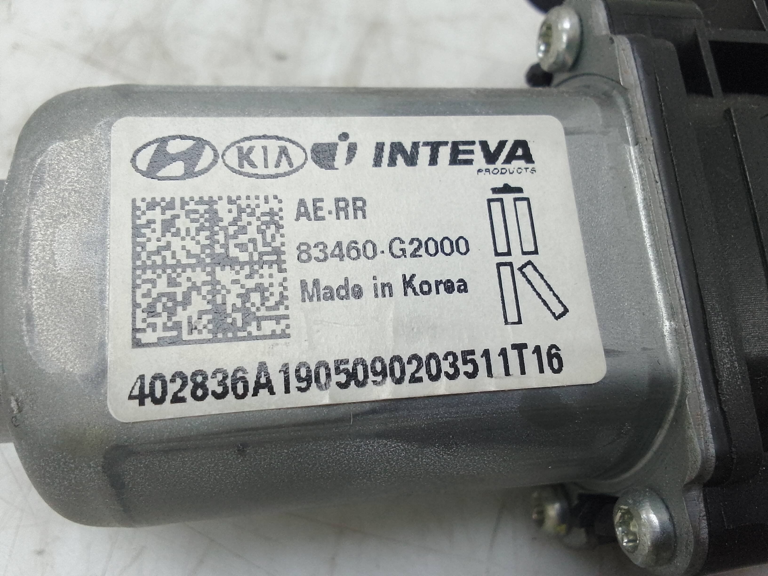 Motor elevalunas trasero derecho hyundai ioniq (2016->)