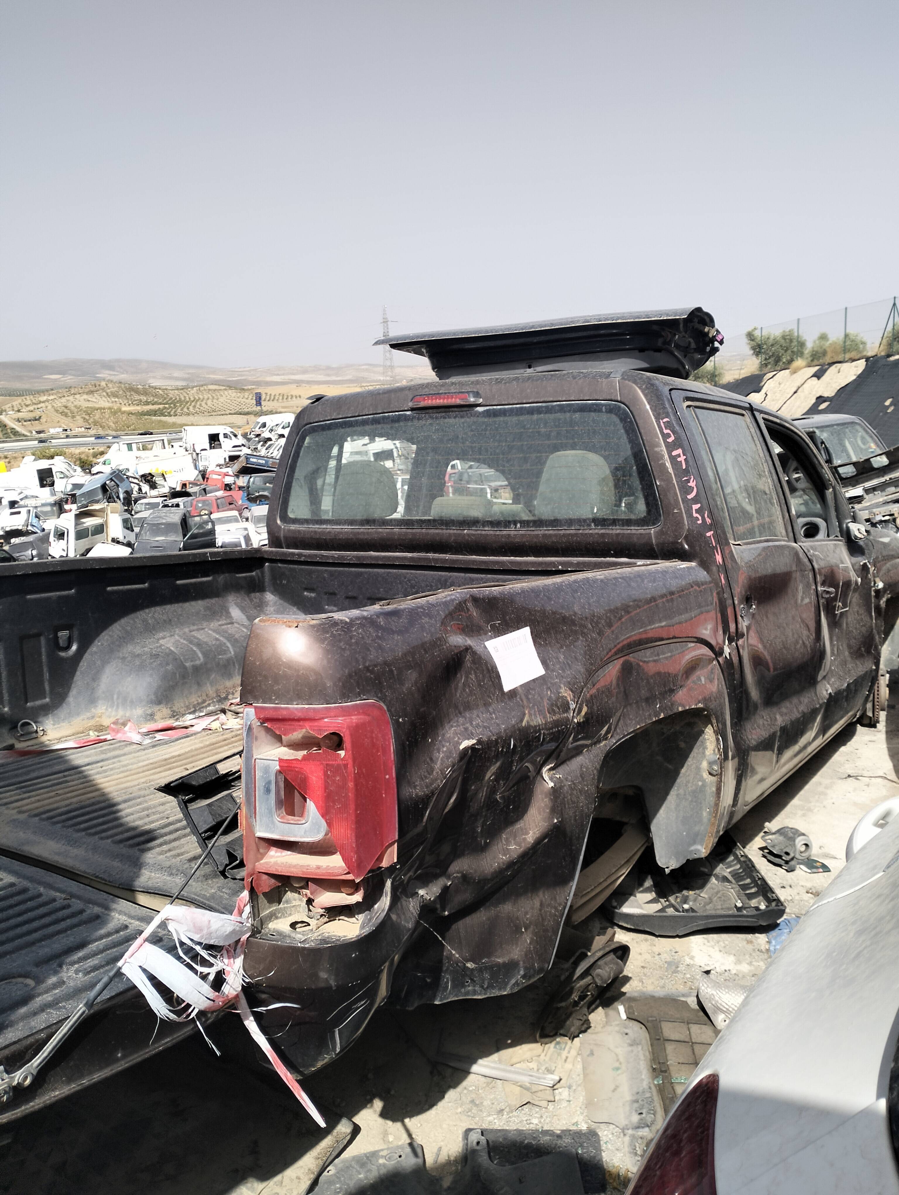 Anclajes cinturones volkswagen amarok