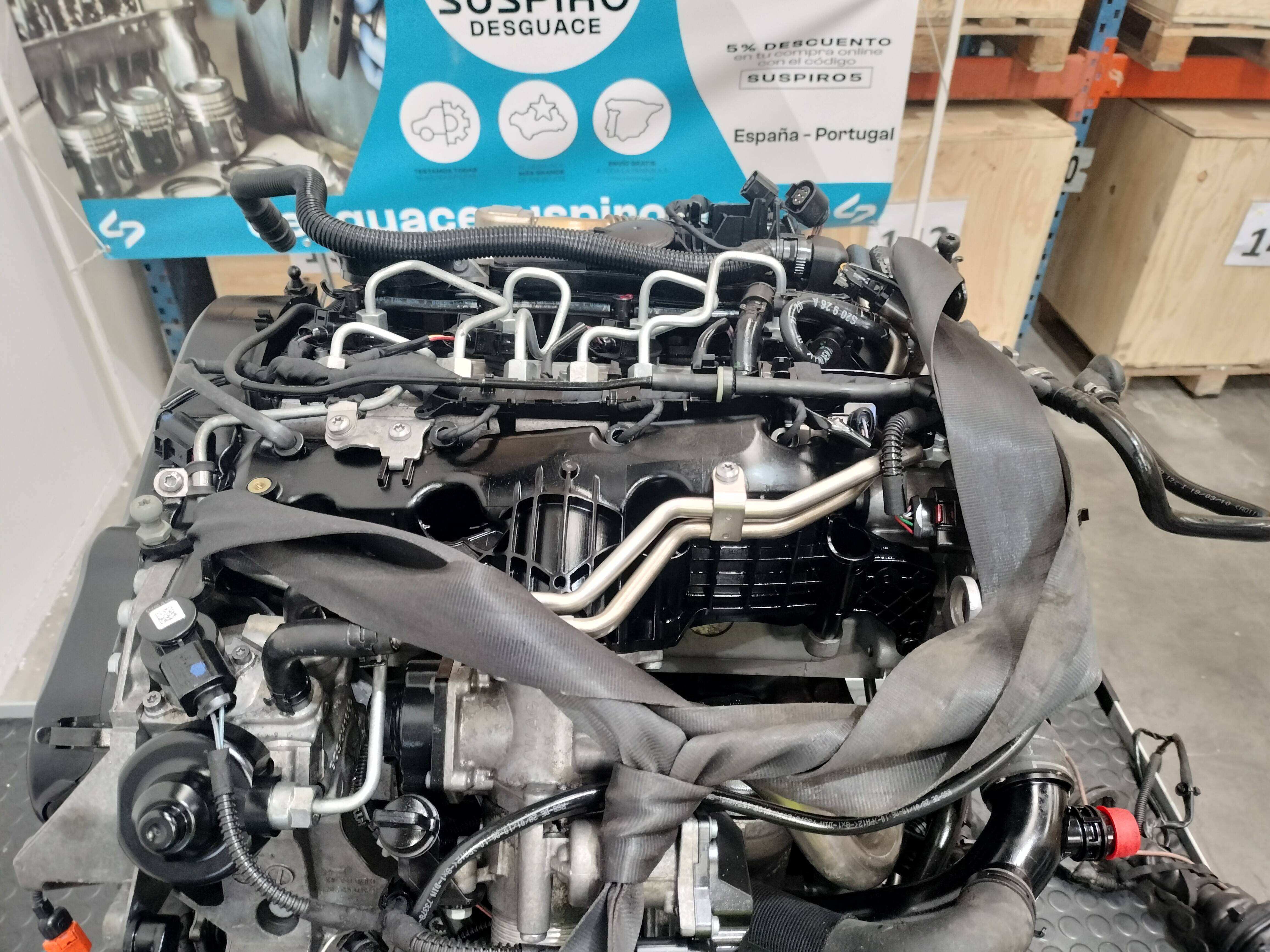 Motor completo audi a5 sportback (8t)(05.2009->)