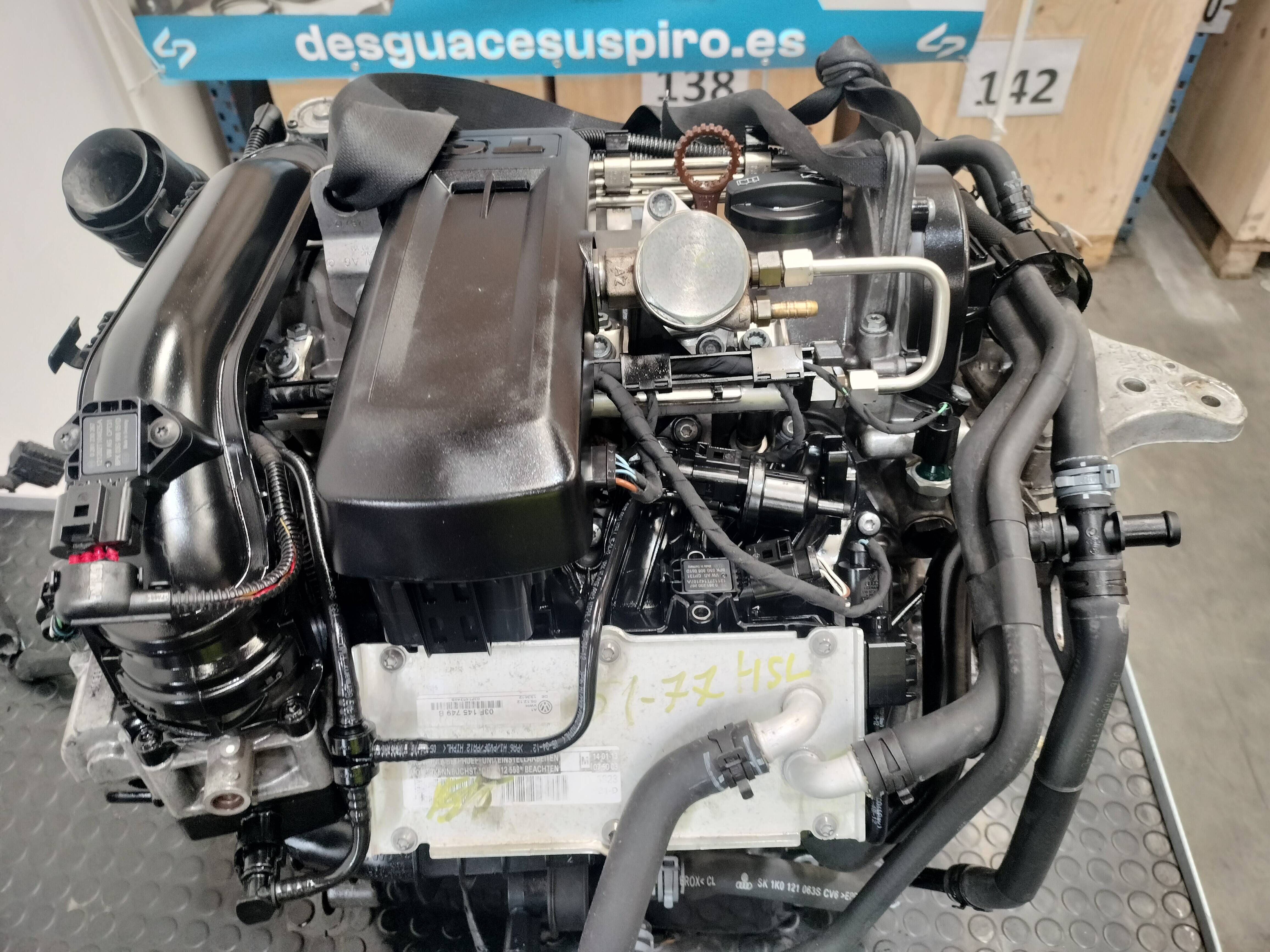 Motor completo seat toledo (kg3)(07.2012->)