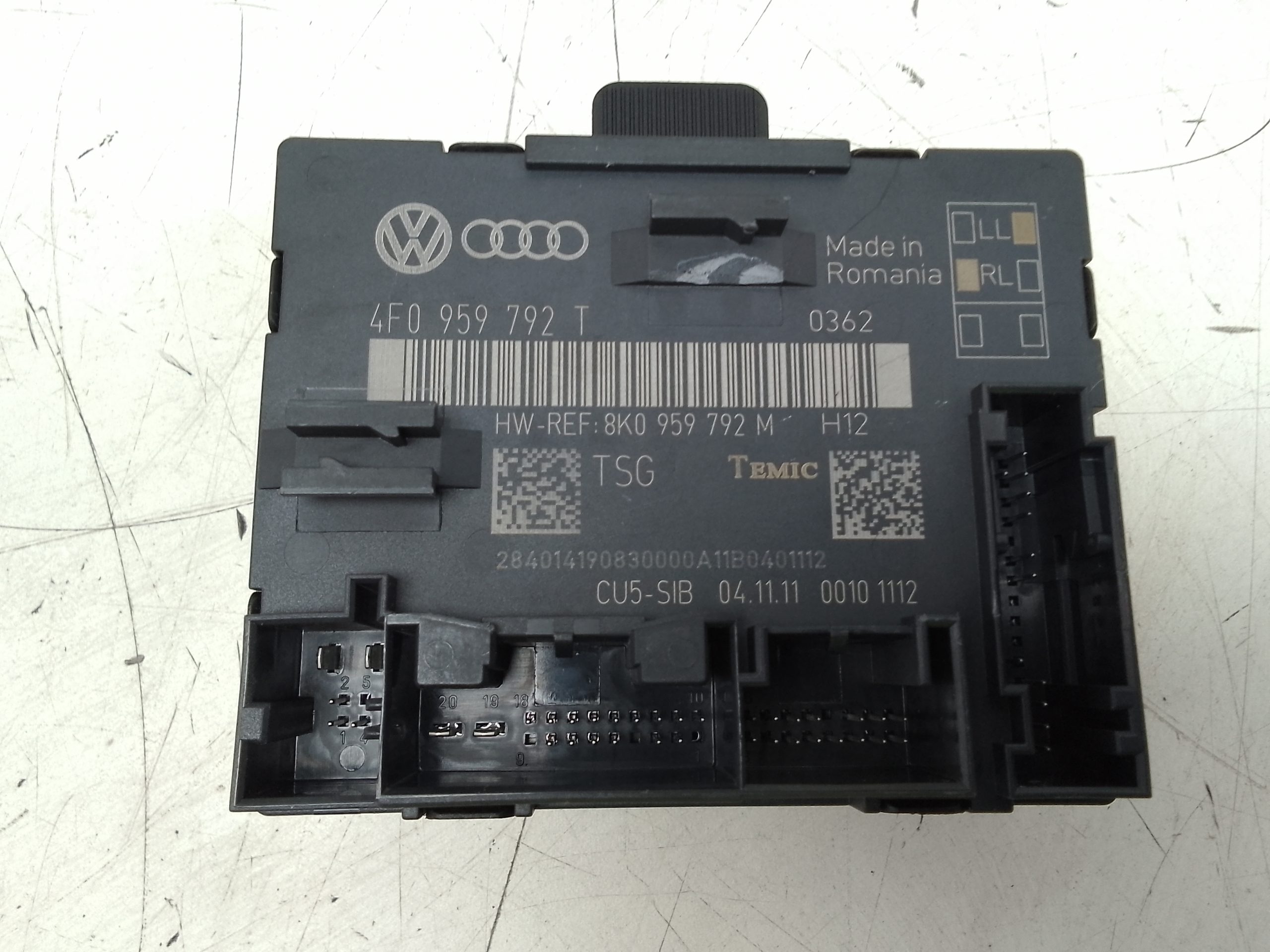 Modulo electronico audi q7 (4l)(07.2006->)