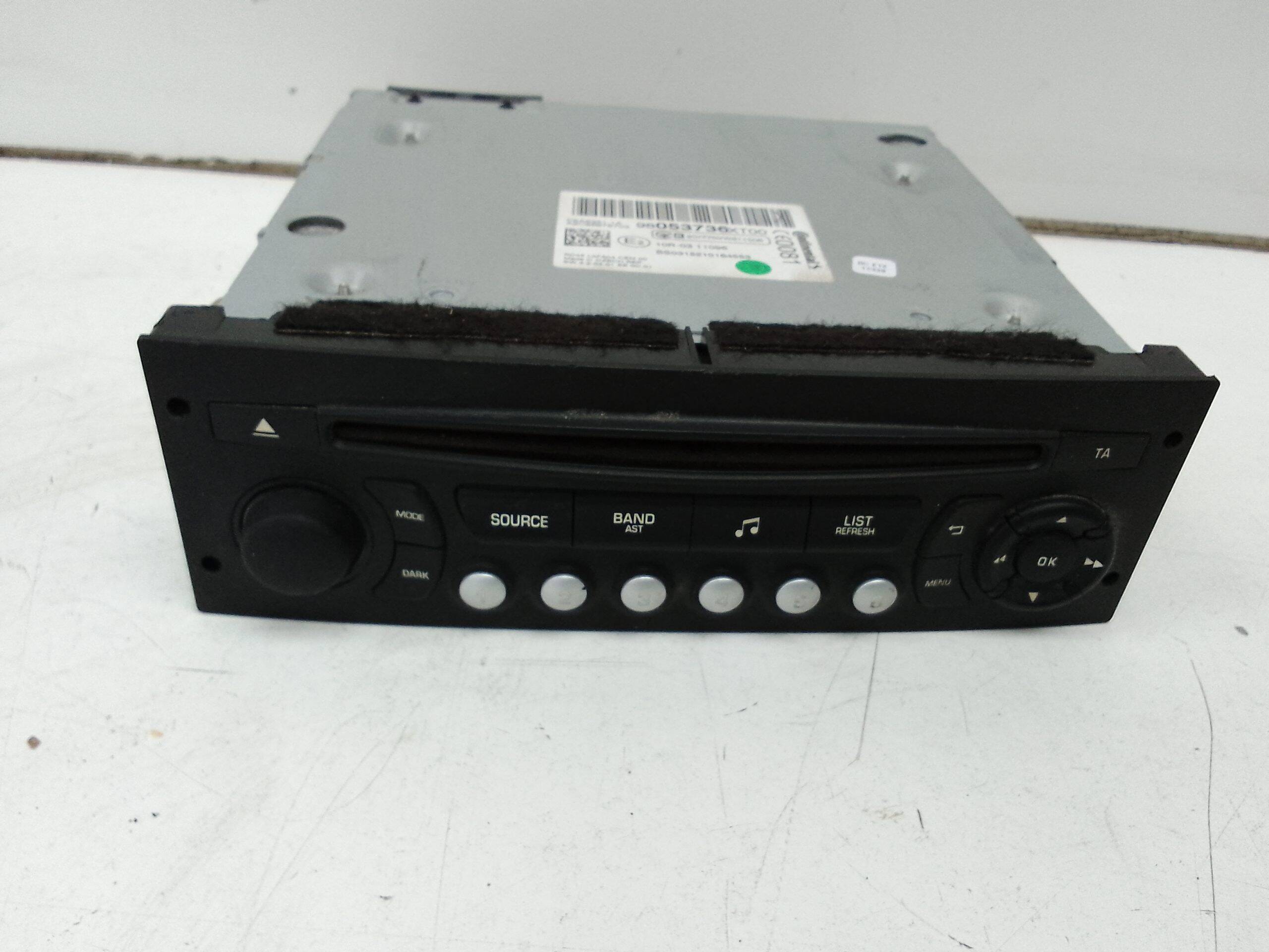 Radio peugeot 3008 (05.2009->)