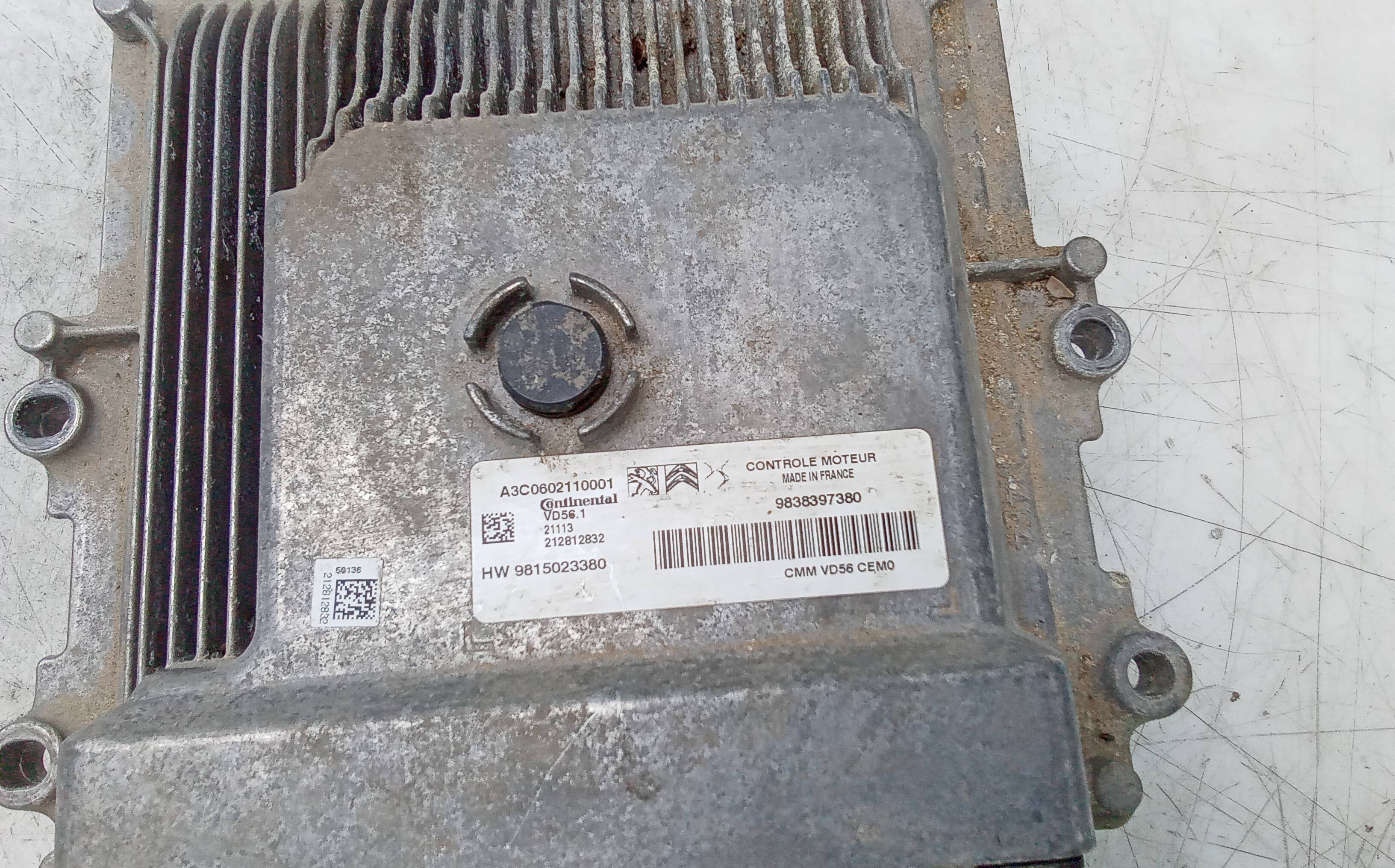 Centralita motor uce citroen c3 (08.2016->)