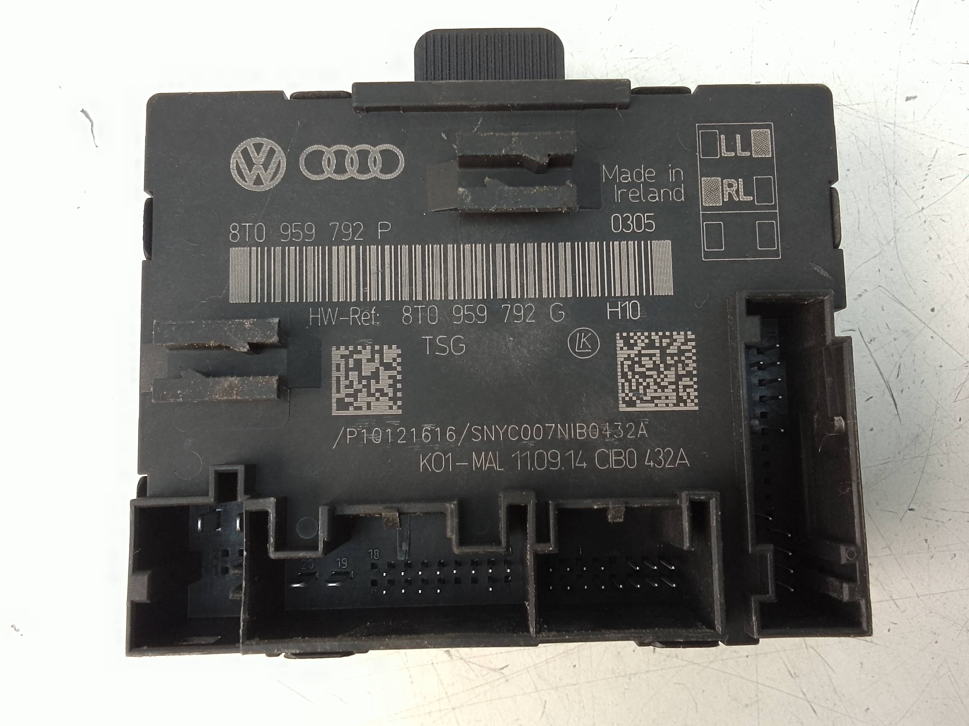 Modulo cierre  centralizado audi a5 sportback (8t)(05.2009->)