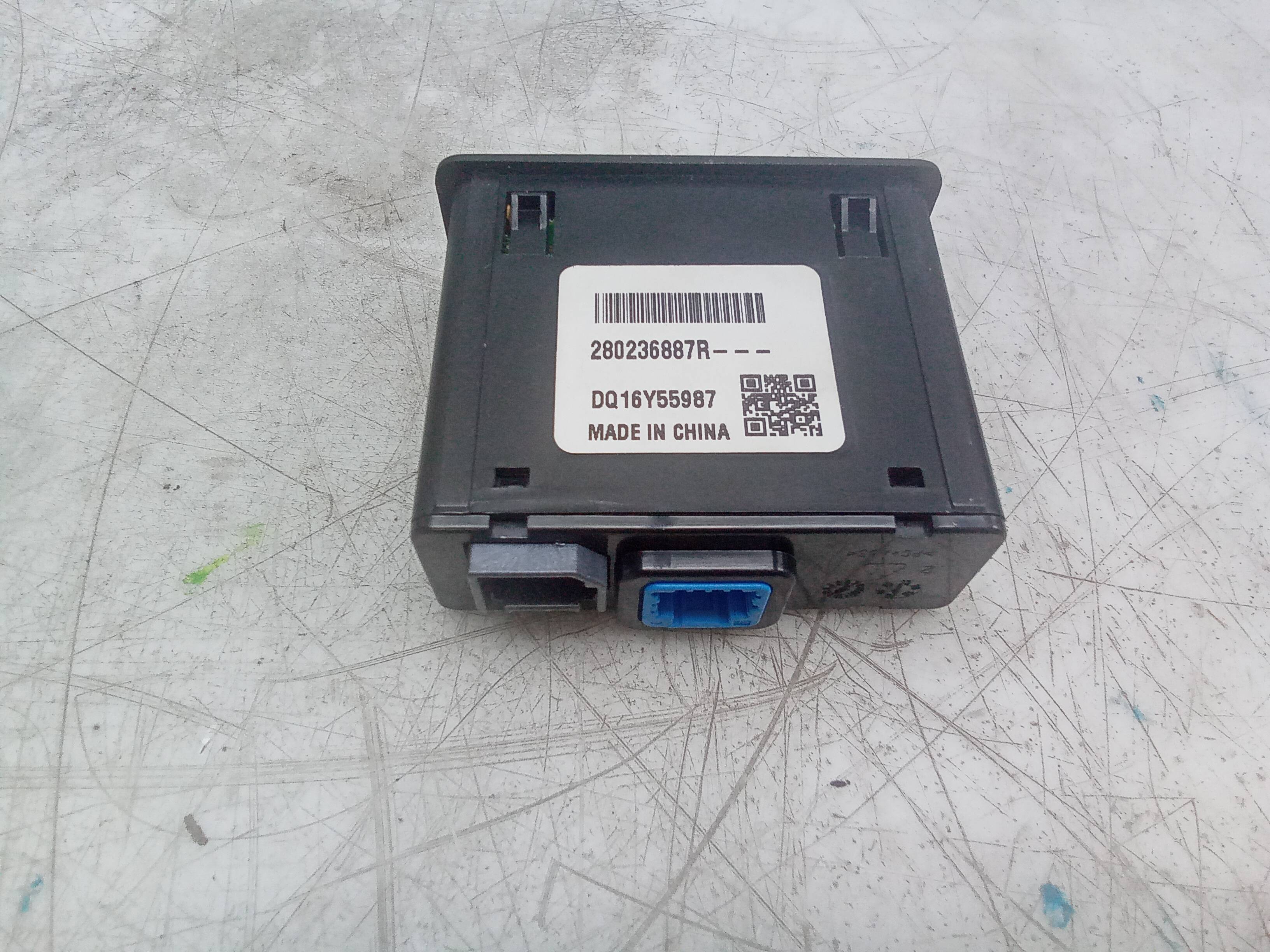 Toma usb aux renault espace v (02.2015->)