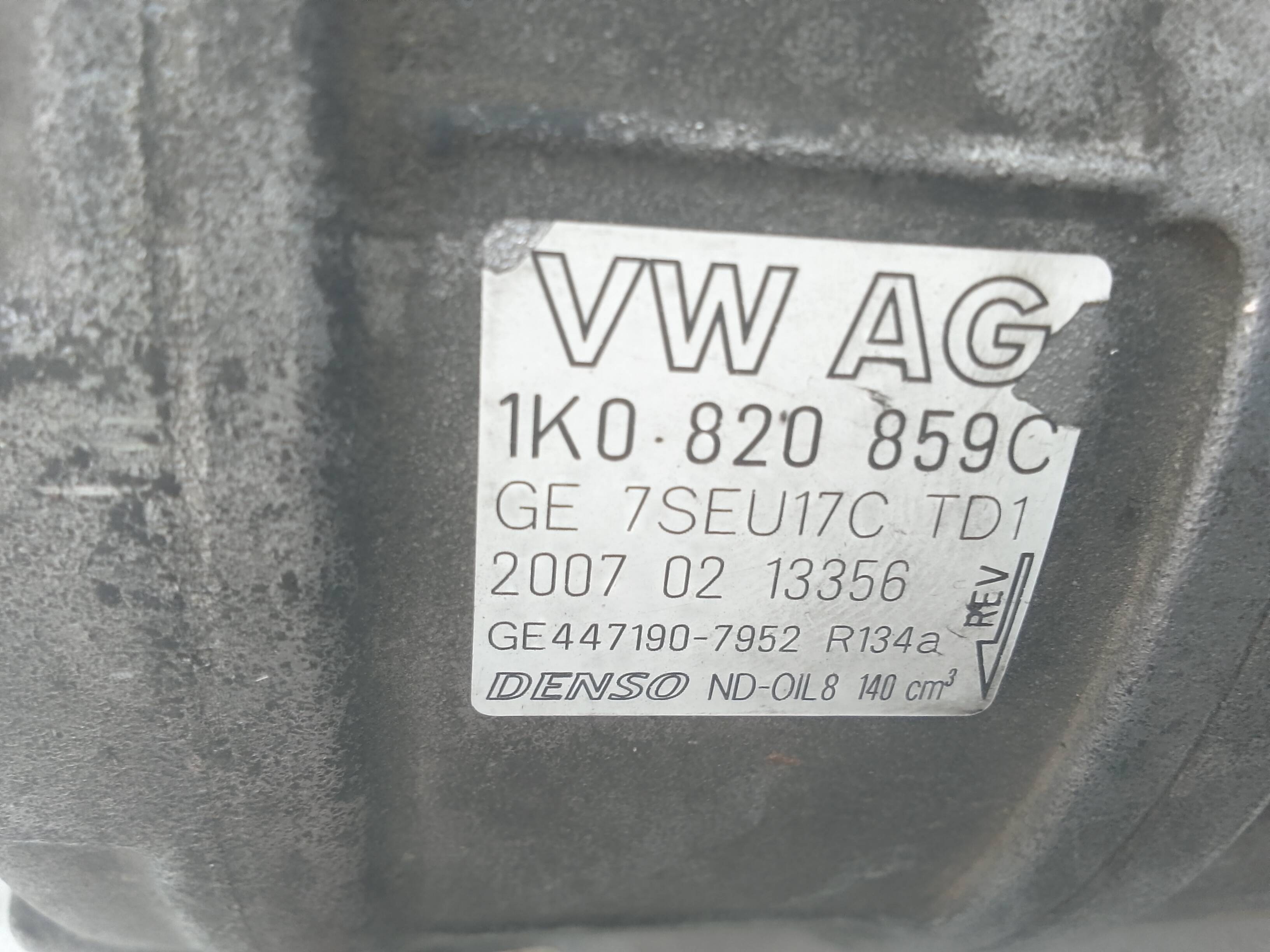 Compresor volkswagen golf v (1k1)(2003->)