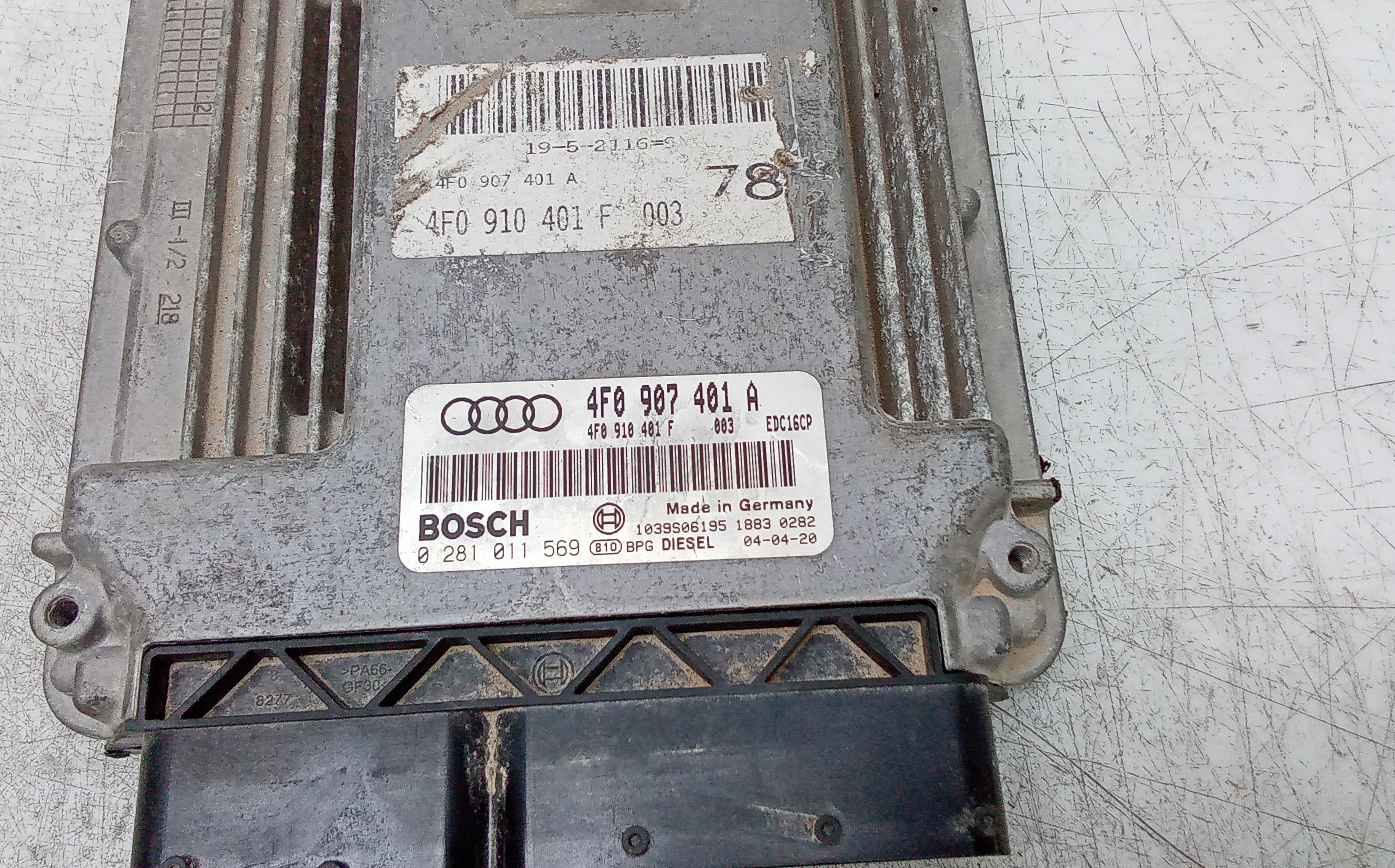 Centralita motor uce audi a6 berlina (4f2)(2004->)