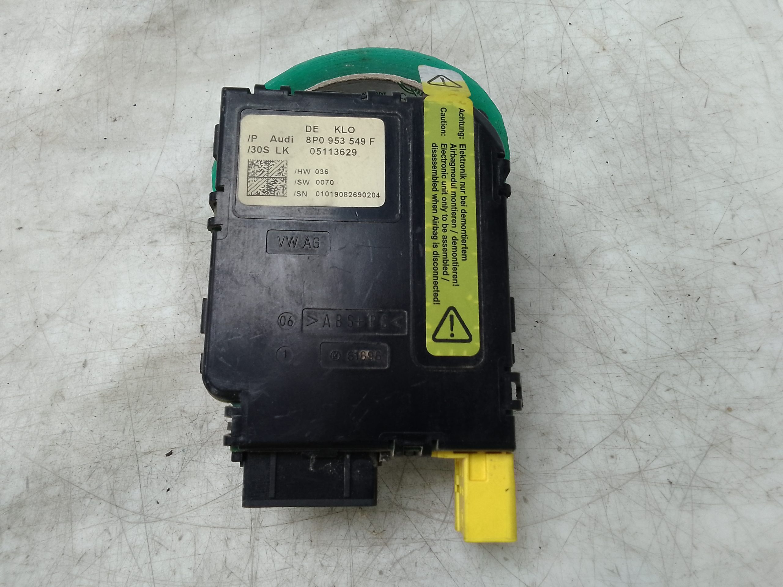 Sensor angulo de direccion audi a3 (8p1)(05.2003->)