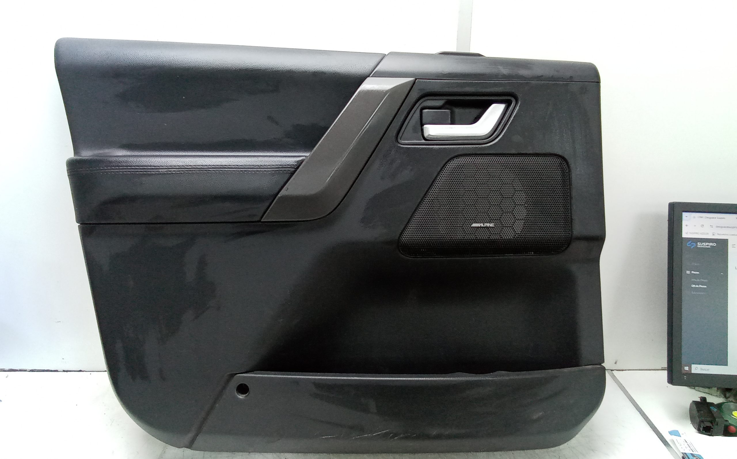 Guarnecido puerta delantera izquierda land rover freelander (lr2)(2007->)