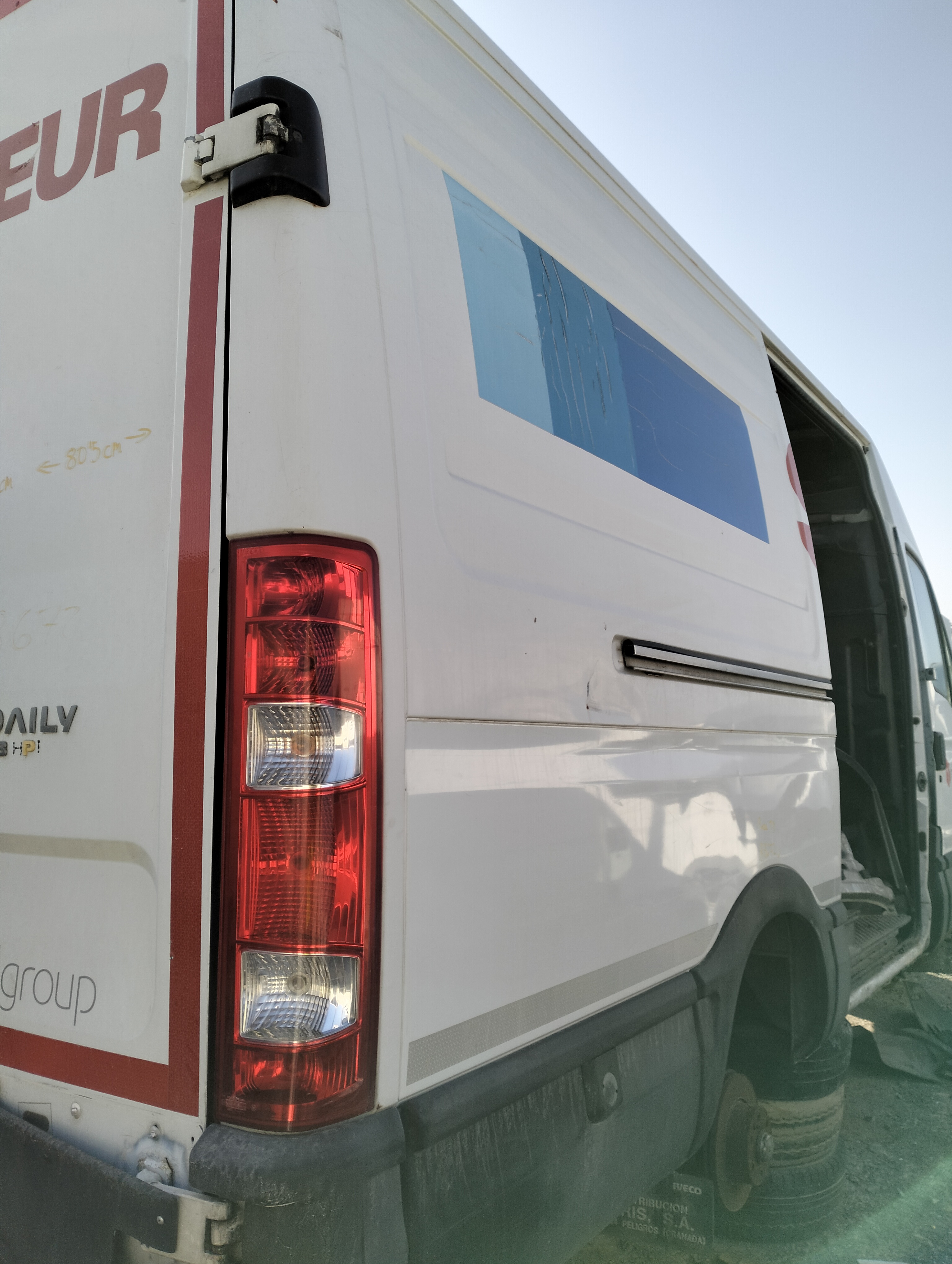 Piloto trasero derecho iveco daily furgón (2006->)