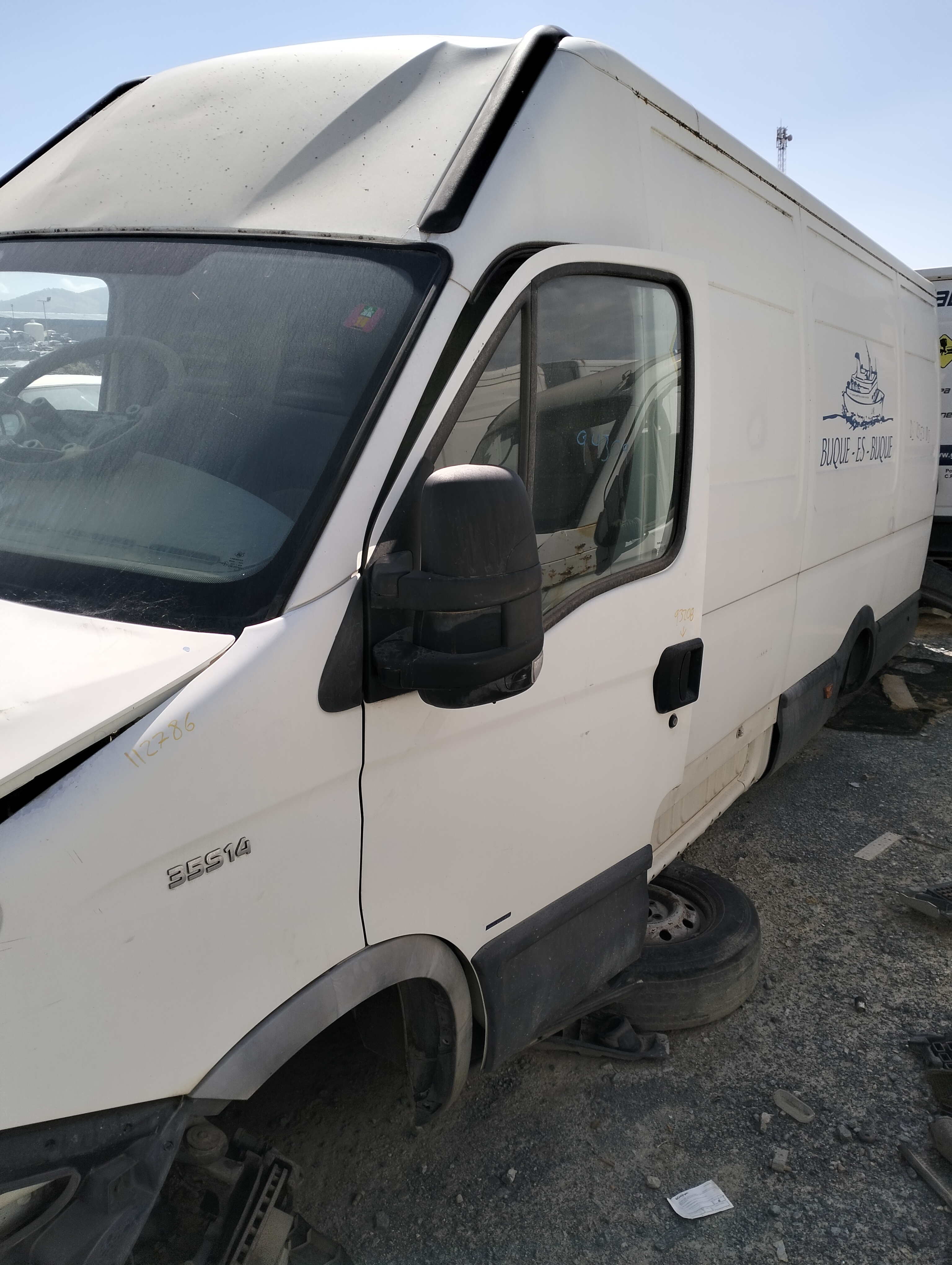 Puerta delantera izquierda iveco daily furgón (2006->)