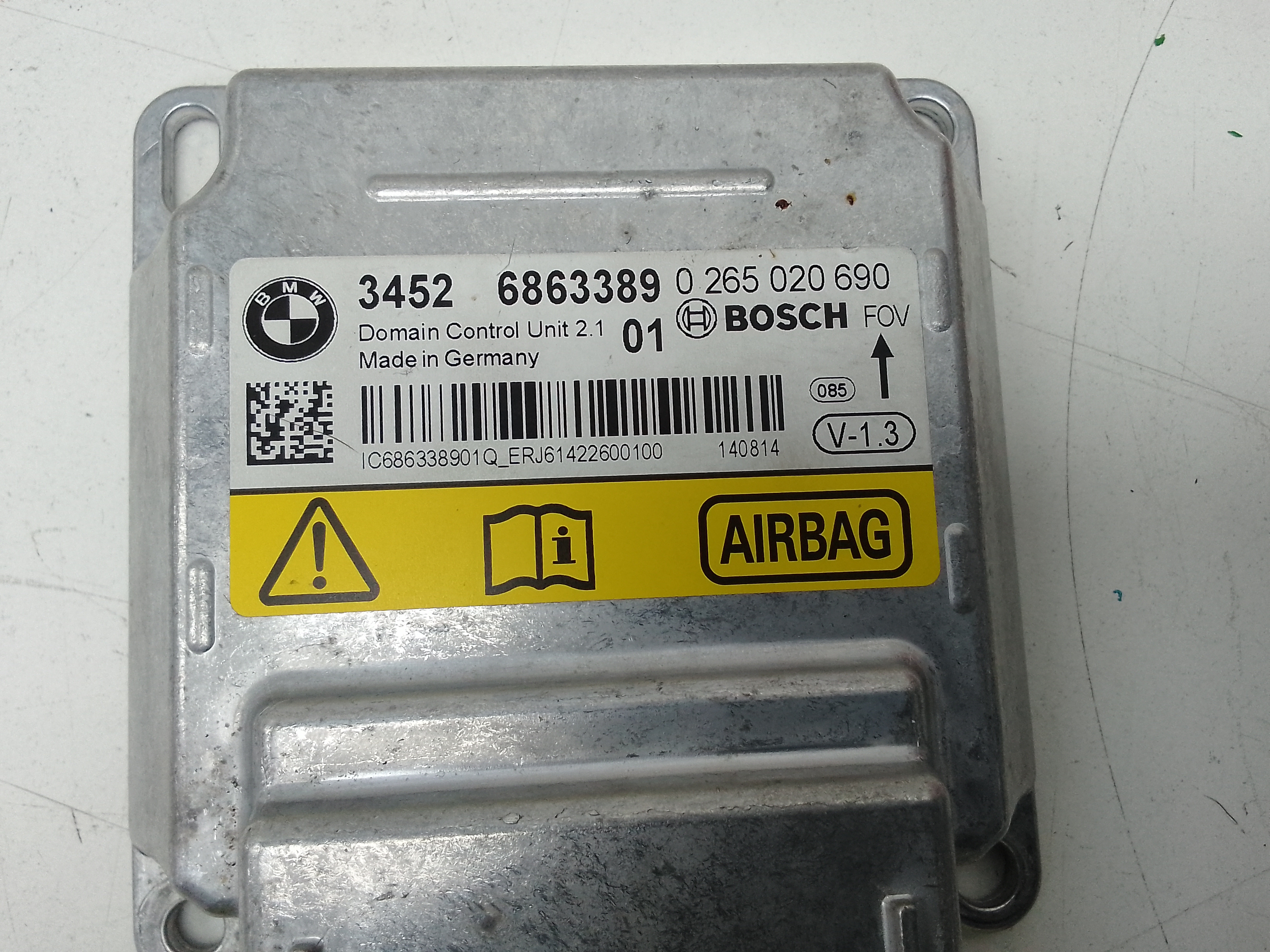 Centralita airbag bmw serie 1 berlina 3p (f21)(2012->)