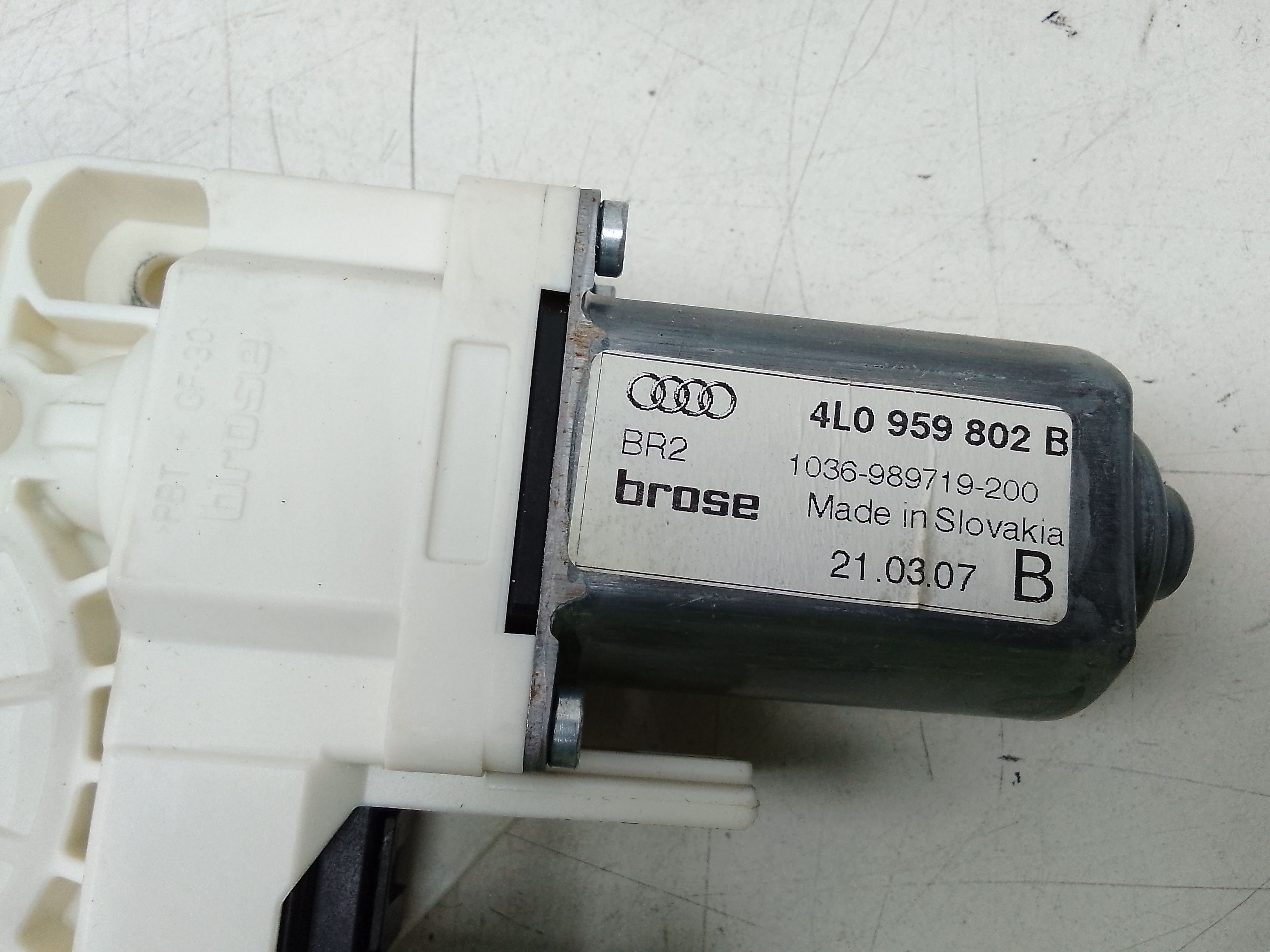 Motor elevalunas trasero derecho audi q7 (4l)(07.2006->)