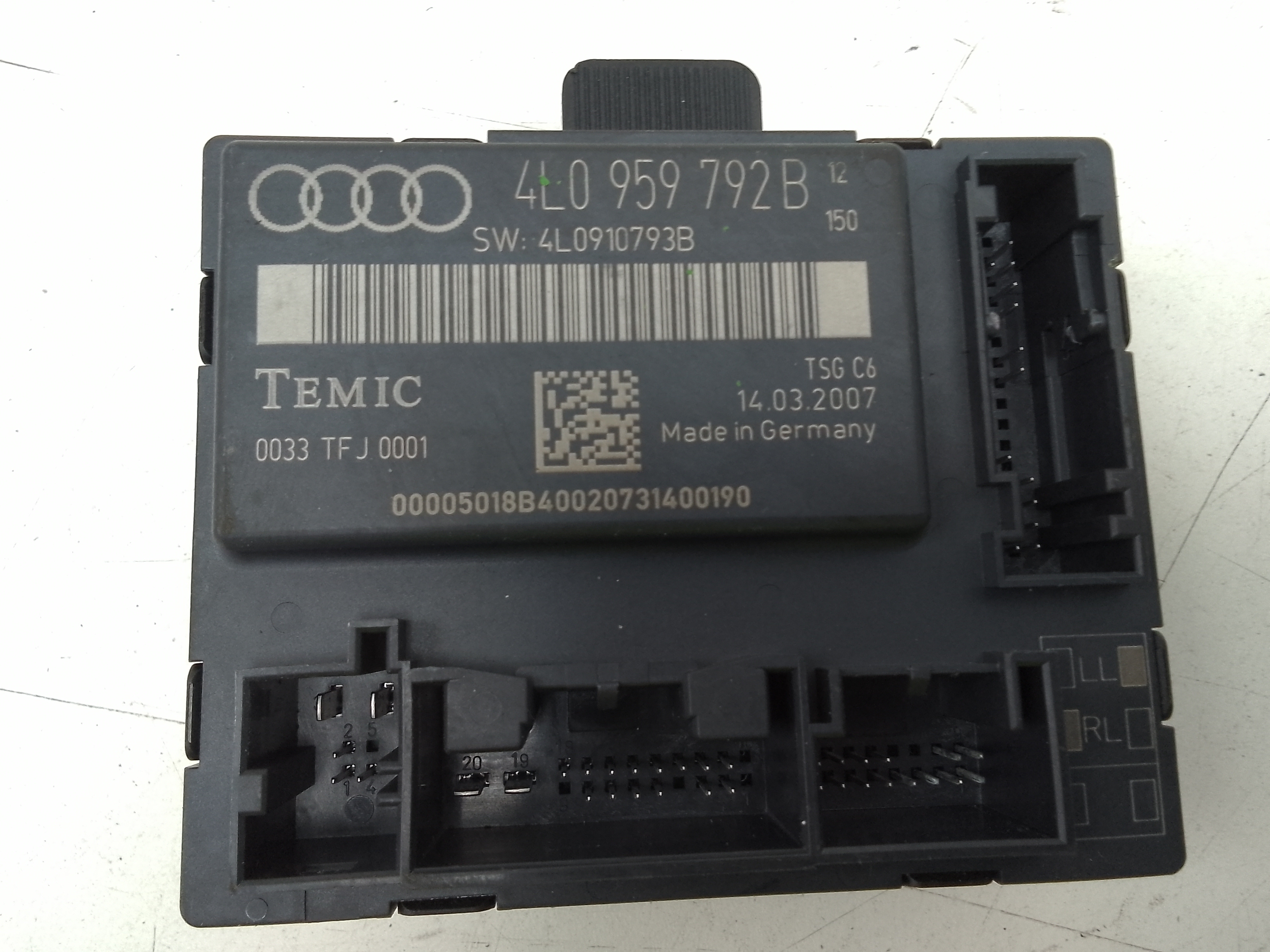 Modulo electronico audi q7 (4l)(07.2006->)