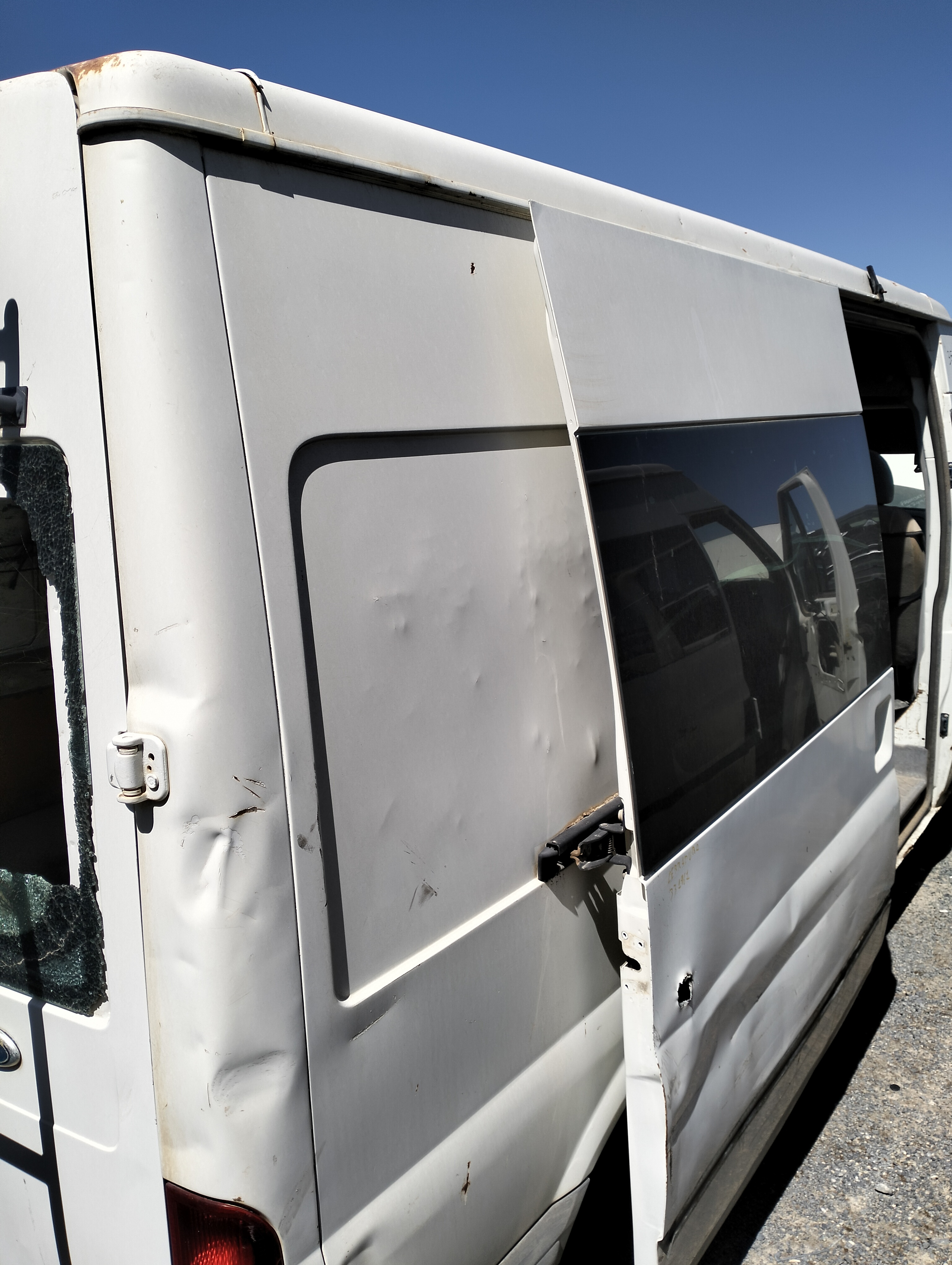 Cristal puerta corredera derecha ford transit combi (fy)(2000->)