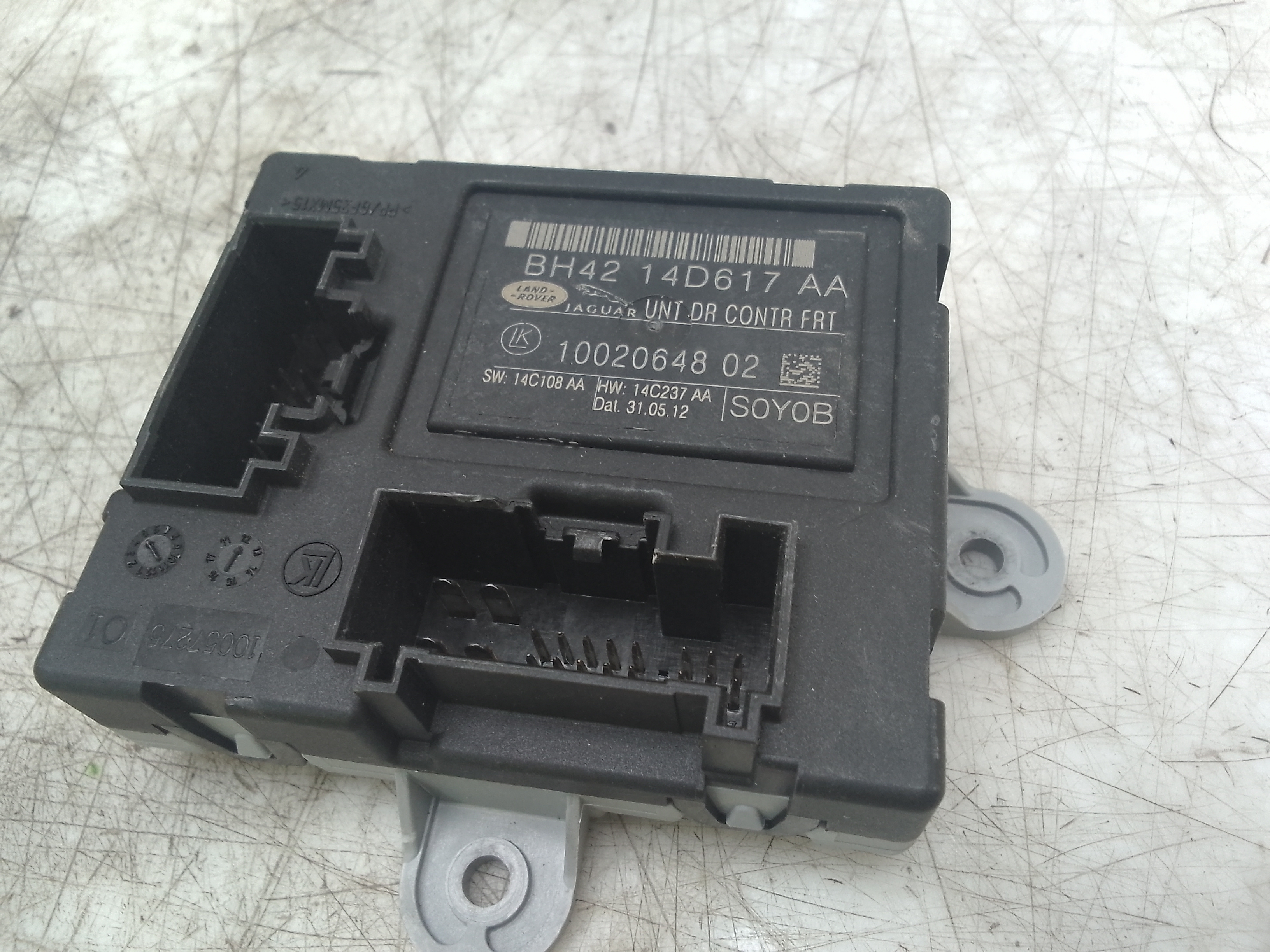 Modulo control puerta delantera derecha land rover range rover sport (01.2005->)