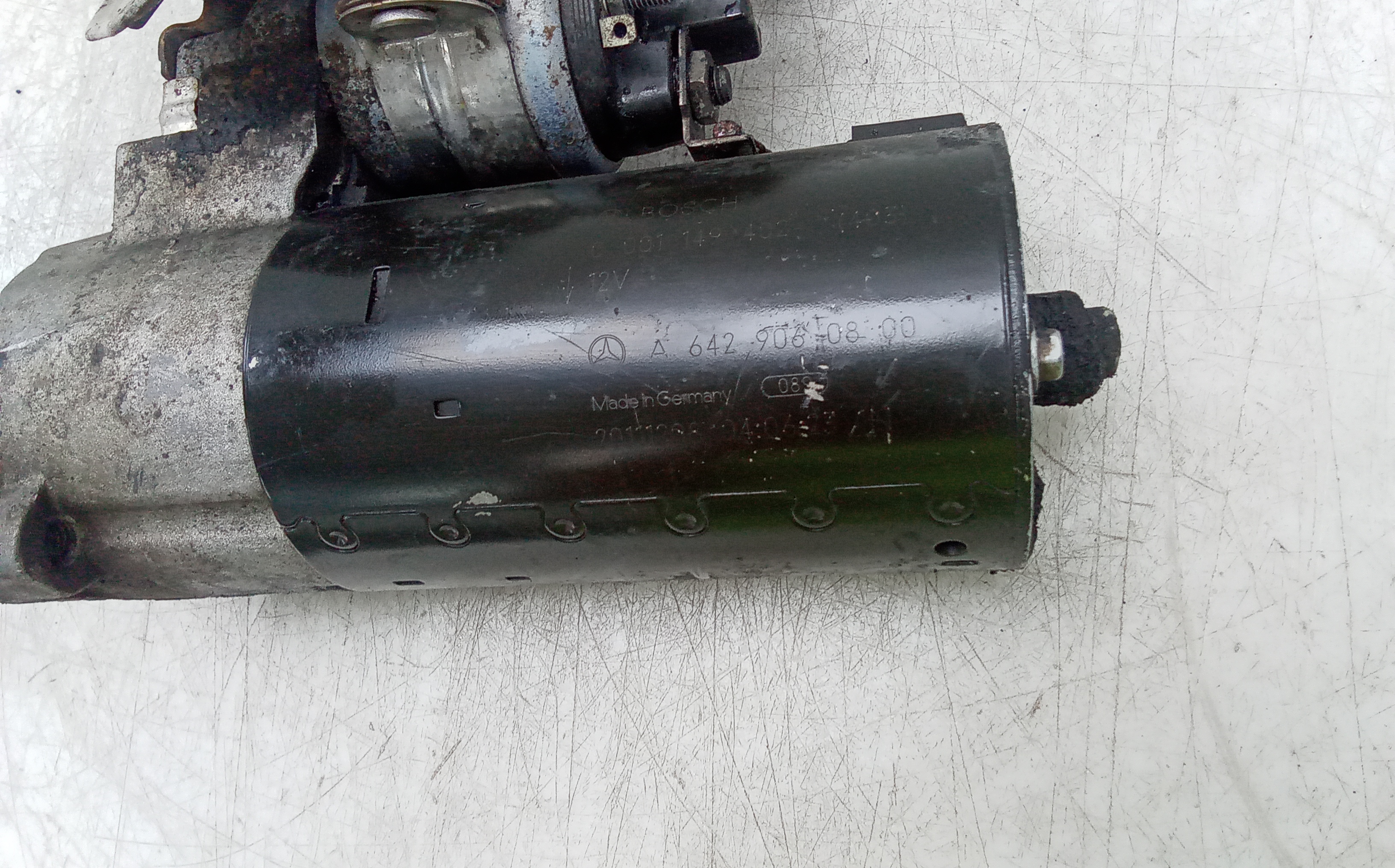 Motor arranque mercedes-benz clase m (bm 166)(06.2011->)