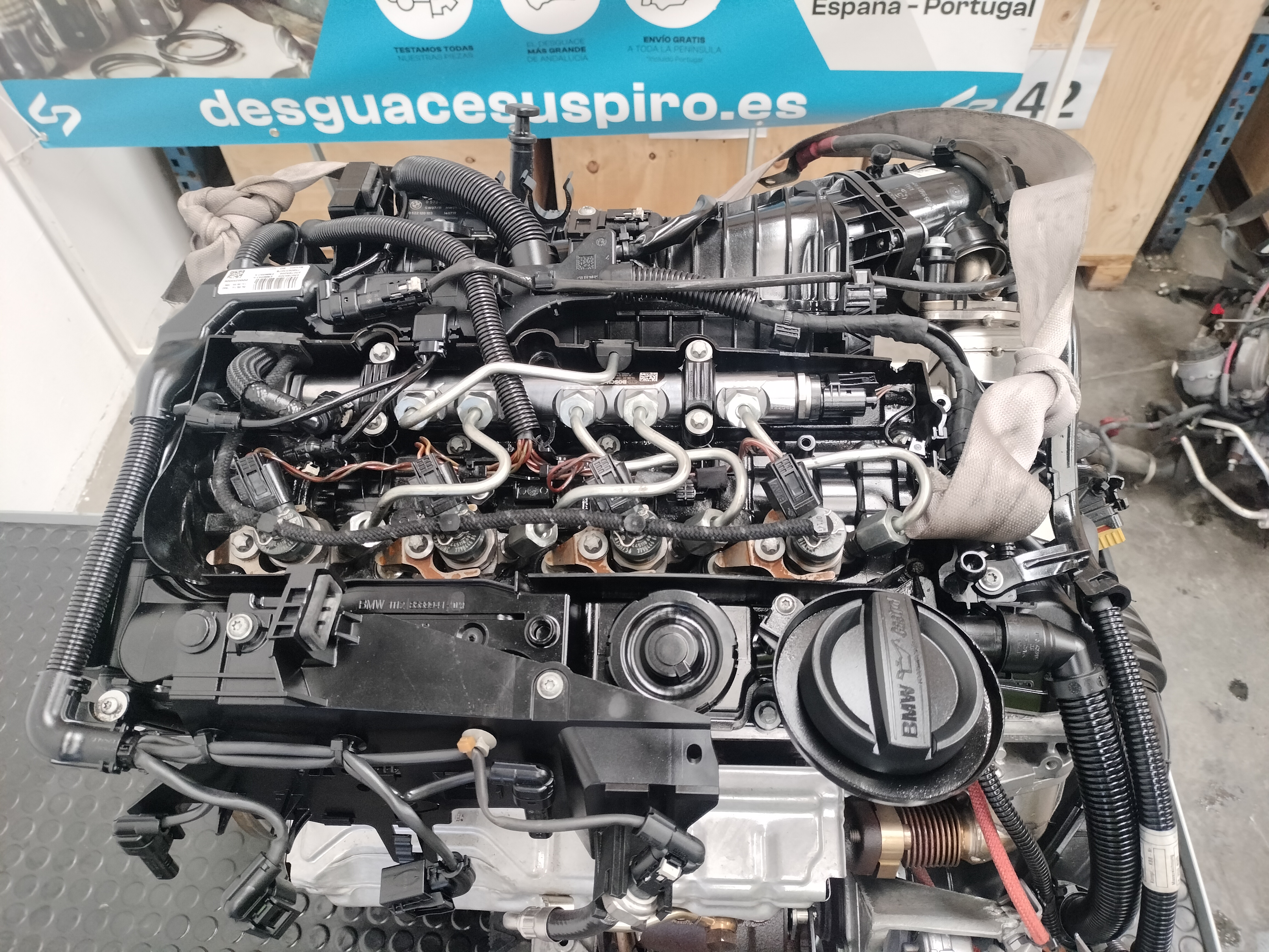 Motor completo bmw serie 1 berlina 3p (f21)(2012->)