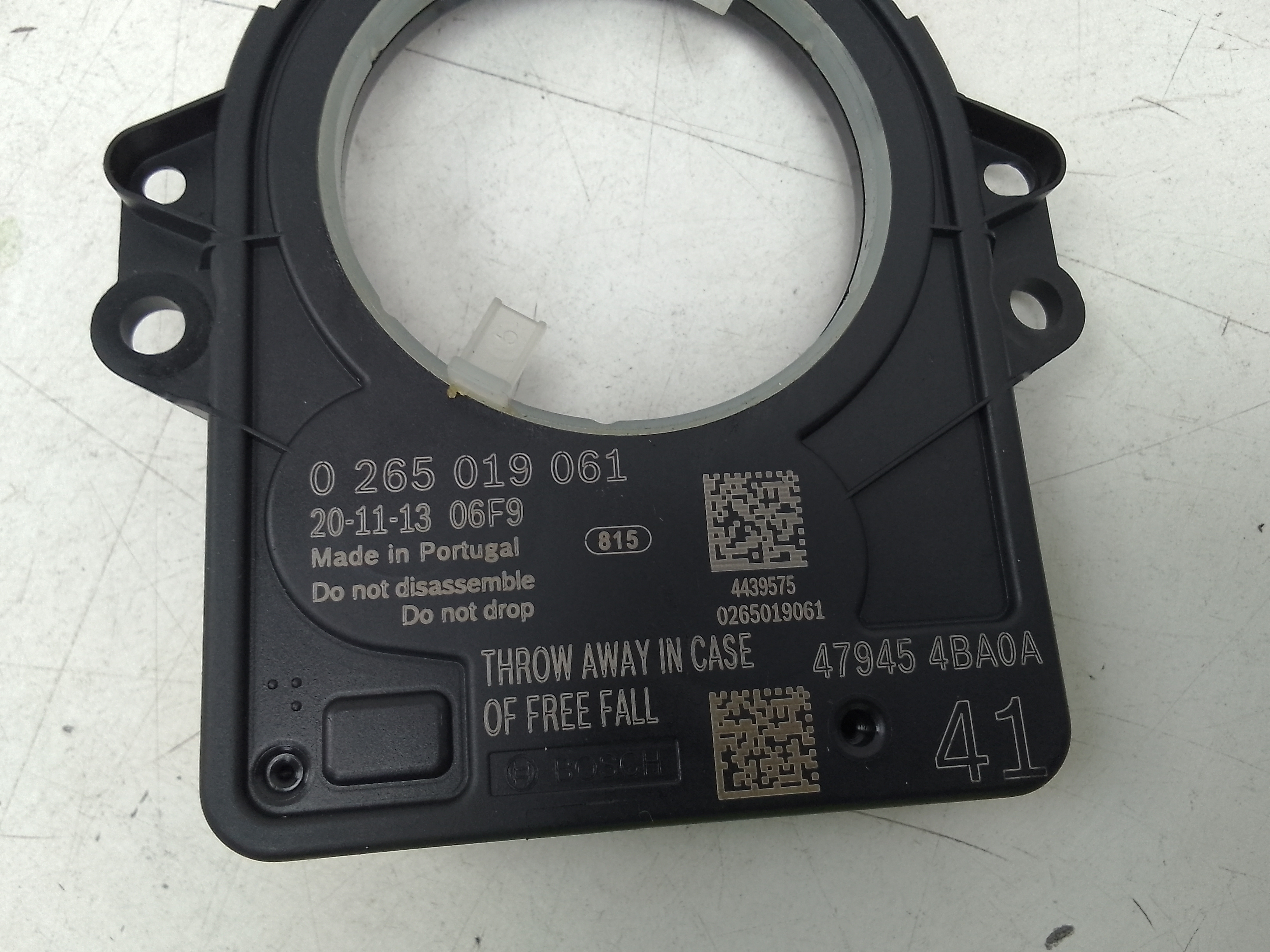 Sensor angulo de giro nissan qashqai ii (j11e)(2013->