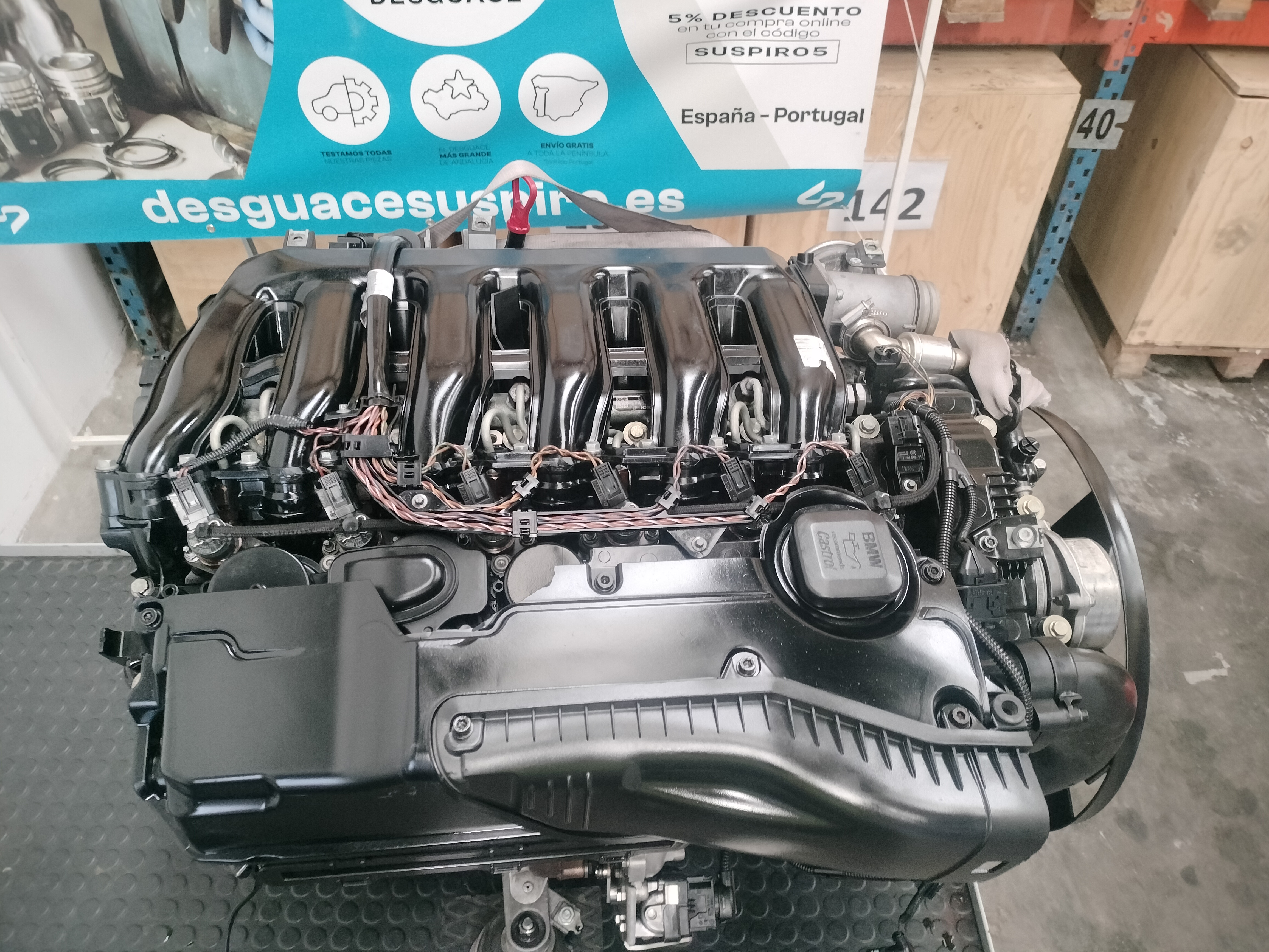 Motor completo bmw serie 3 berlina (e46)(1998->)