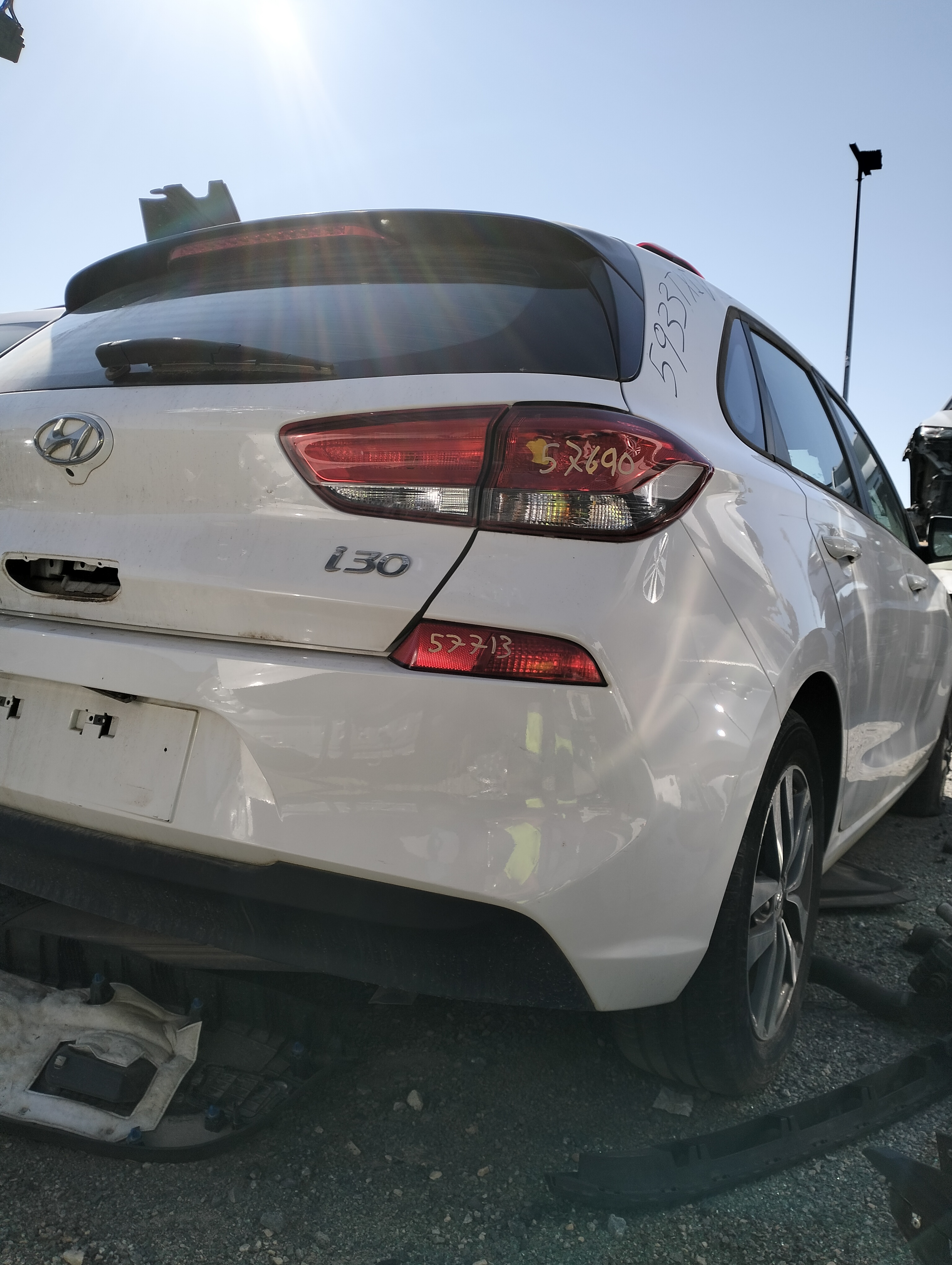 Paragolpes trasero hyundai i30 (pd)(2017->)