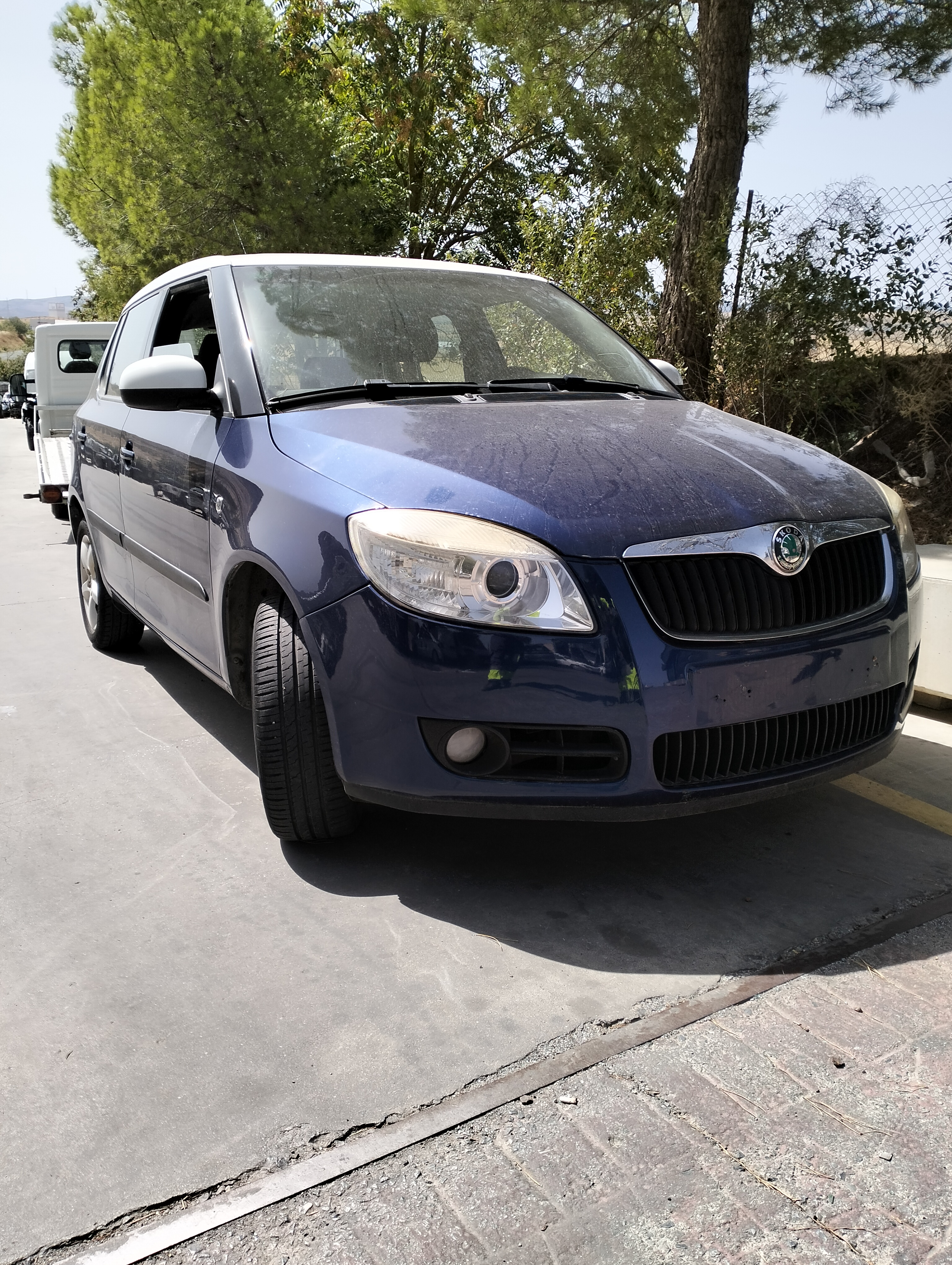 Paragolpes delantero skoda fabia (5j2)(2007->)