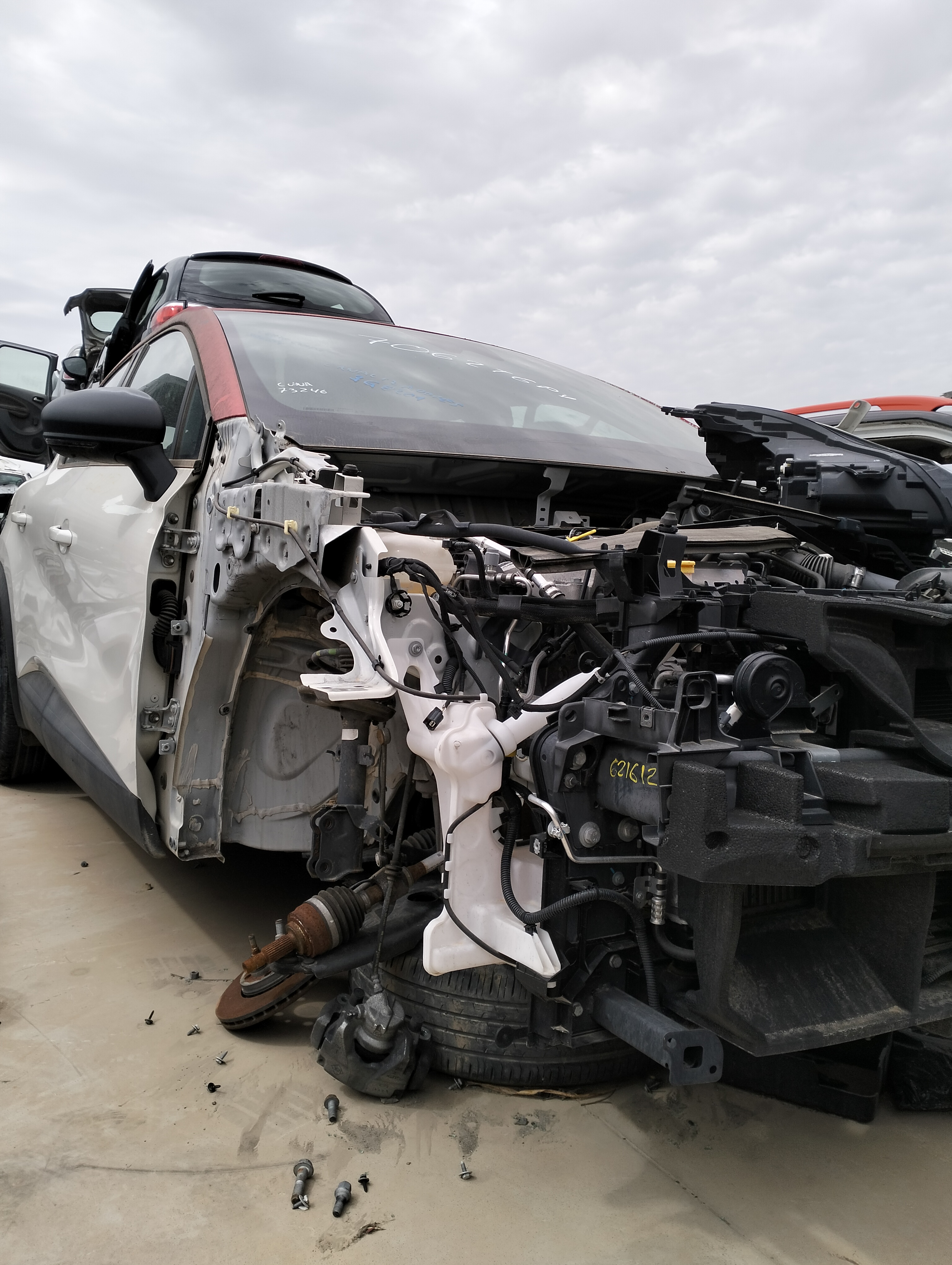 Frente de fibra renault captur ii (01.2020->)