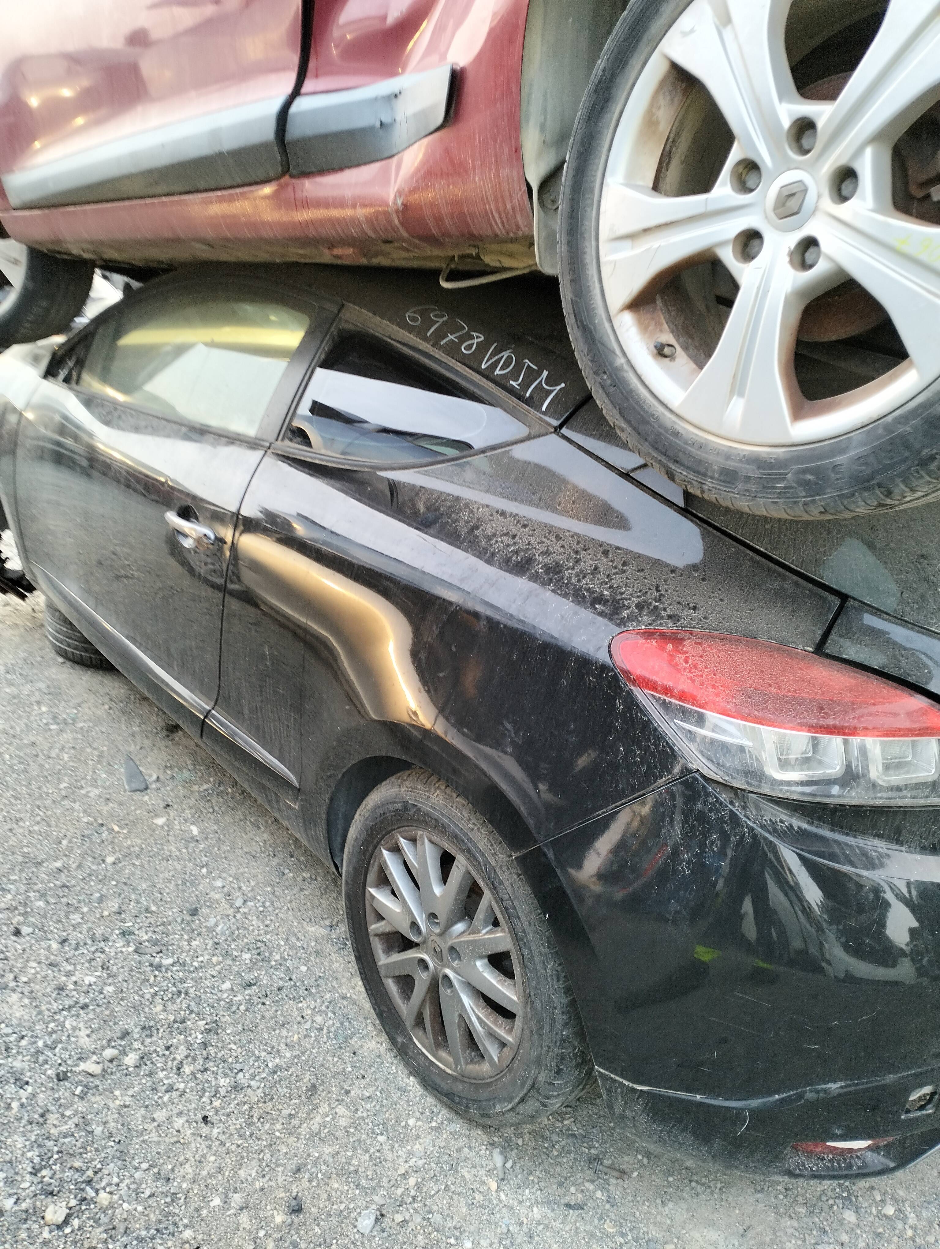 Luna custodia trasera izquierda renault megane iii coupe (2008->)