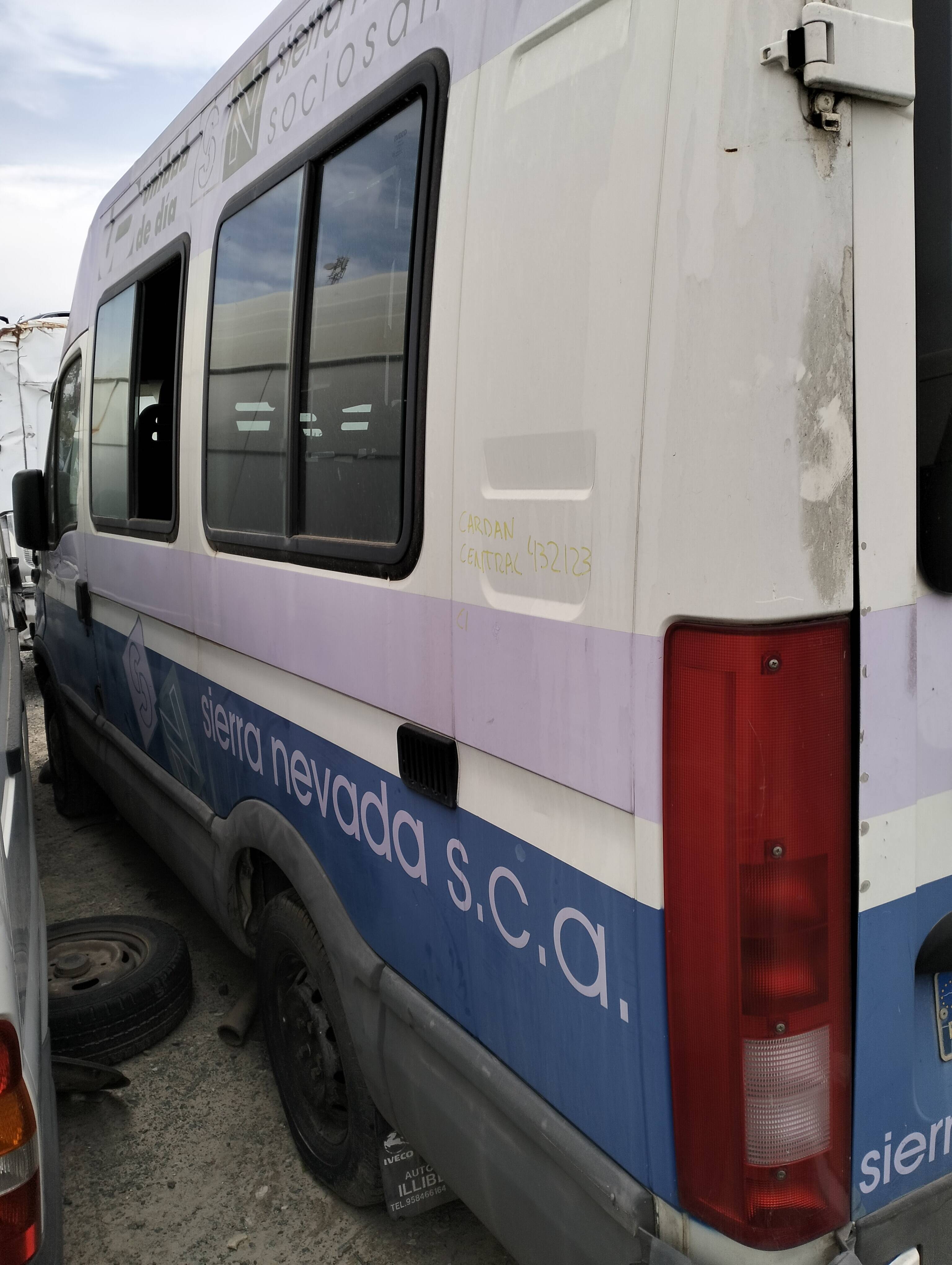 Pinza freno trasera izquierda iveco daily i autobús